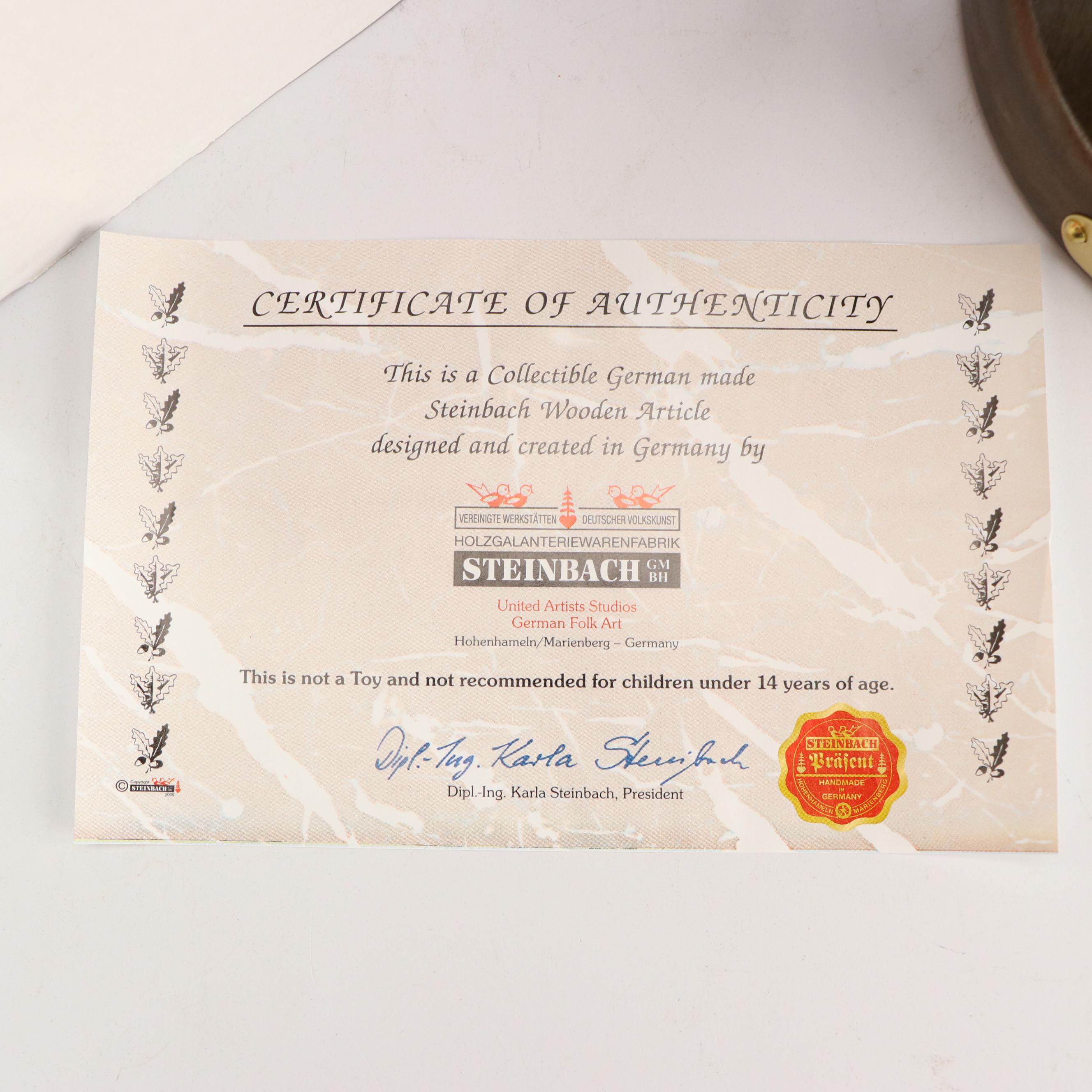 Steinbach "The Monster" Wooden Limited Edition Nutcracker