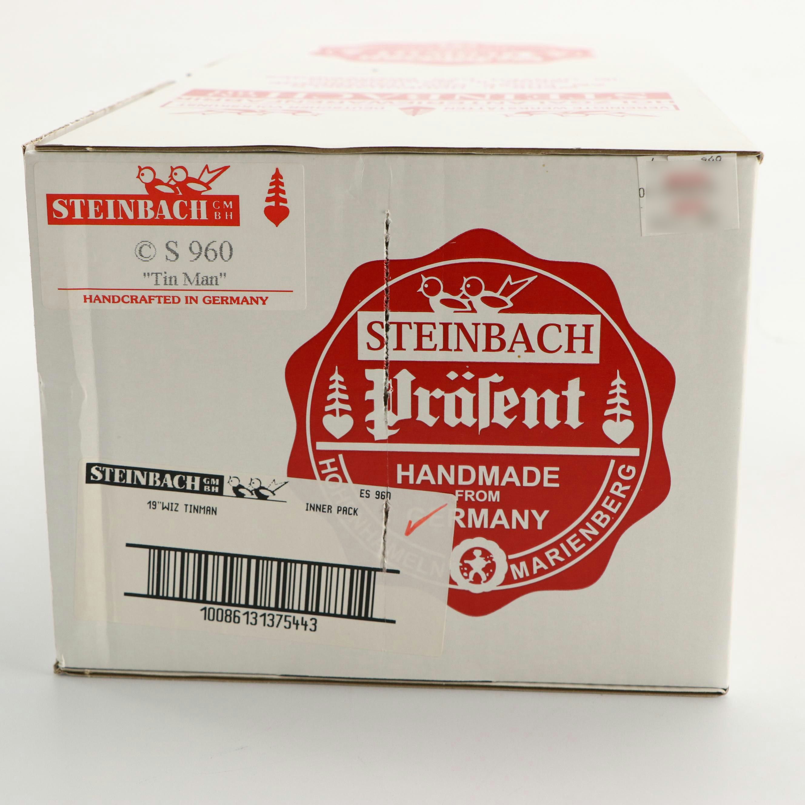 Steinbach "Tin Man" Wooden Nutcracker, 1999