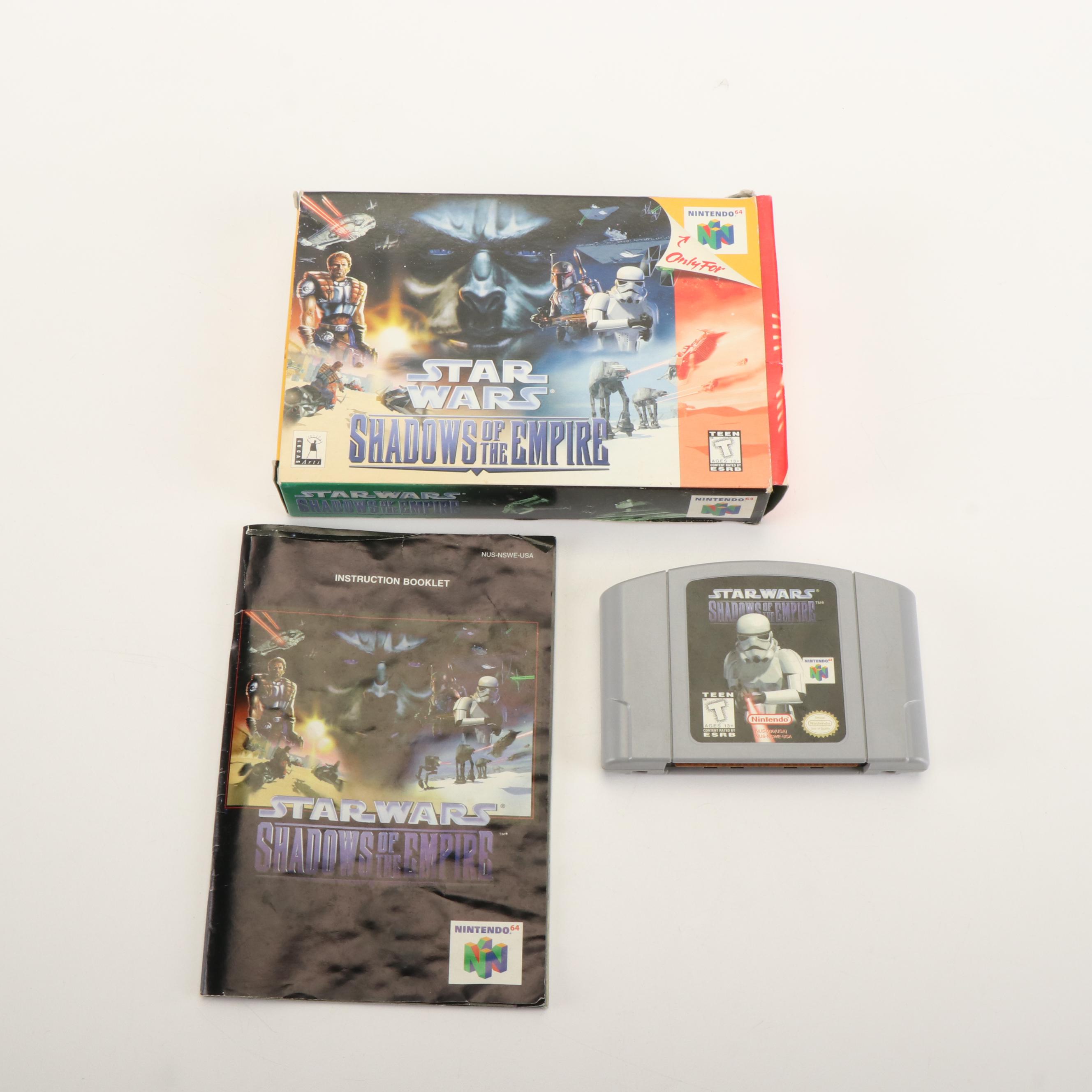 Star Wars Rogue Squadron and Shadows of the Empire Nintendo 64 Video
