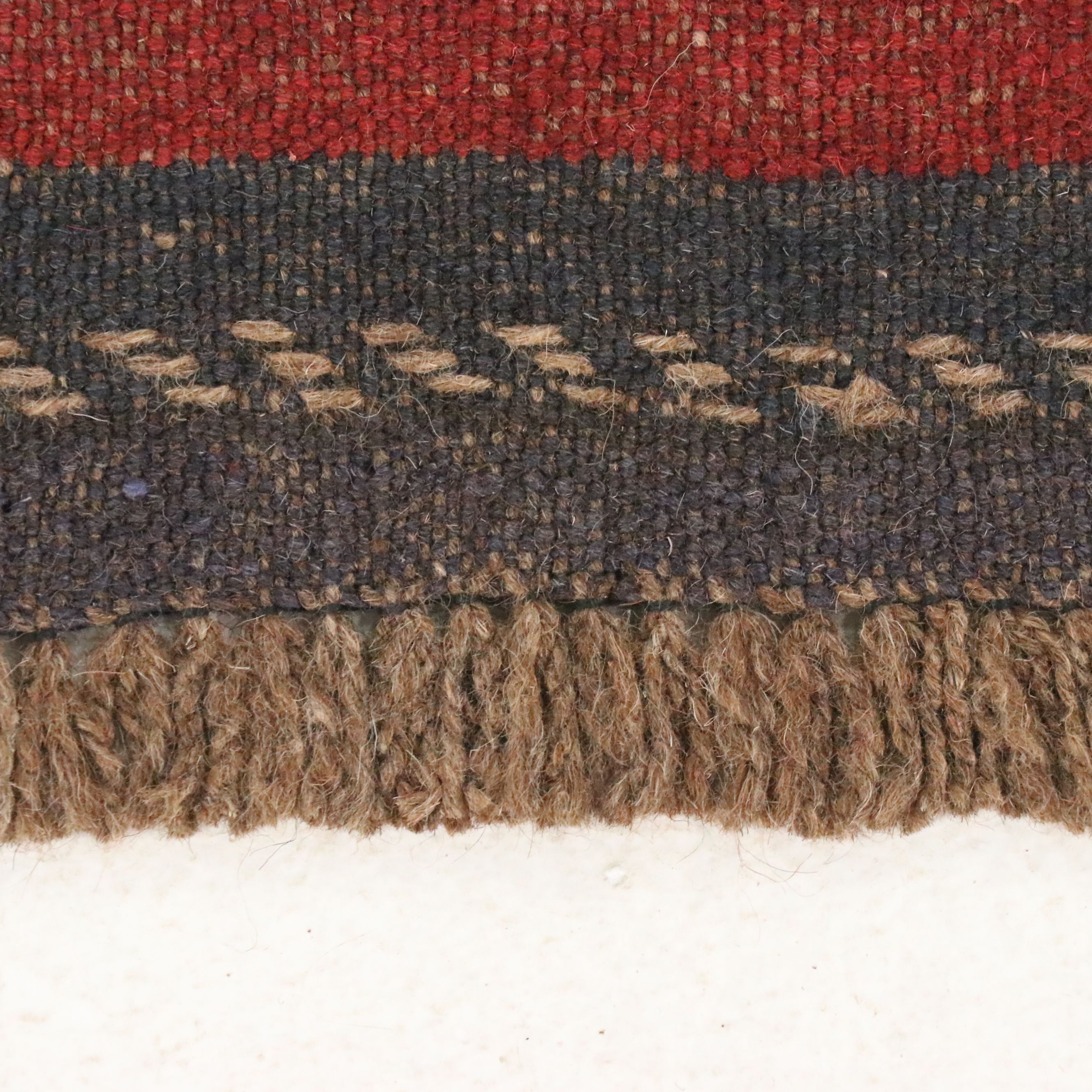 1'11 x 7'5 Handwoven Afghan Mashwani Carpet Runner