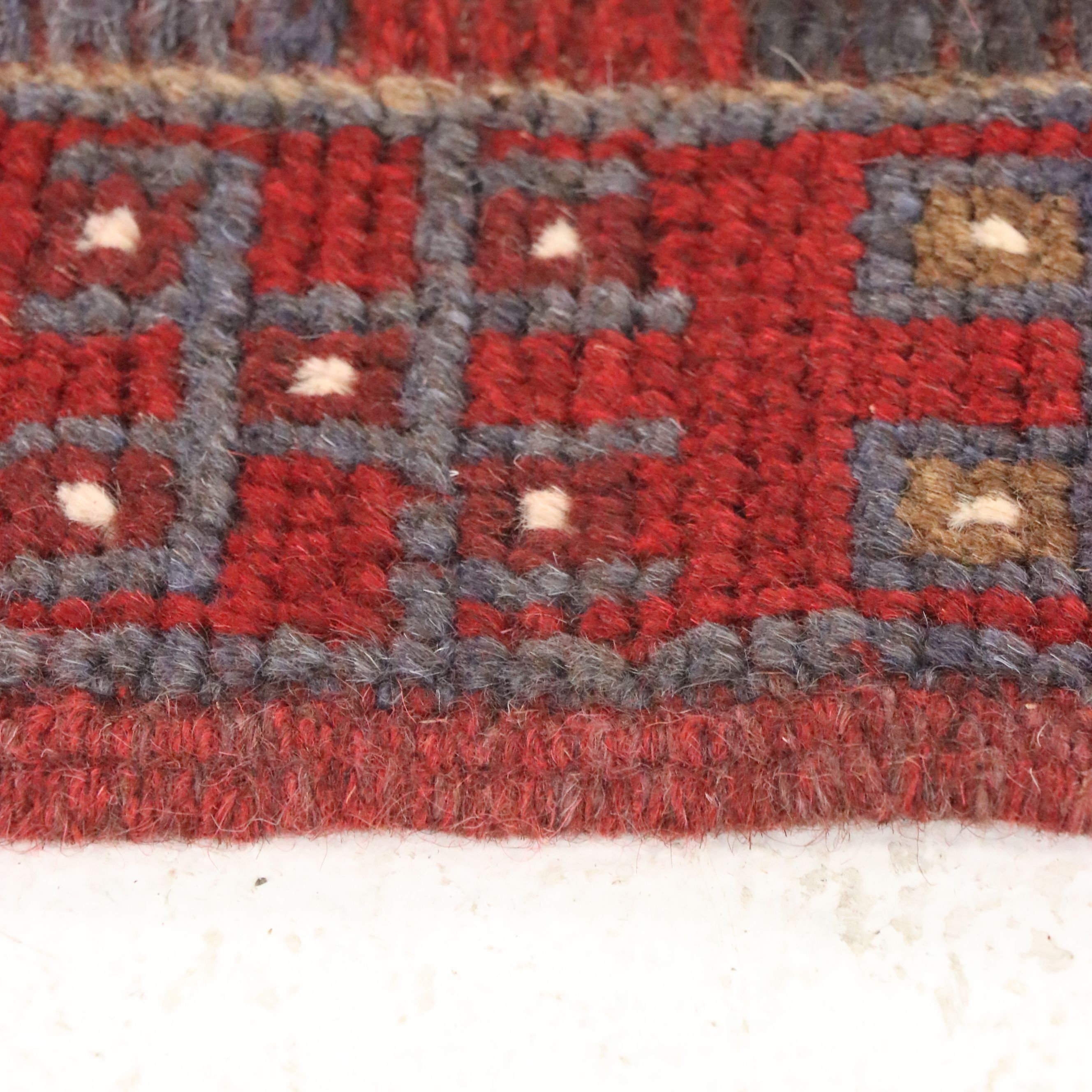 1'11 x 8'3 Handwoven Afghan Mashwani Carpet Runner