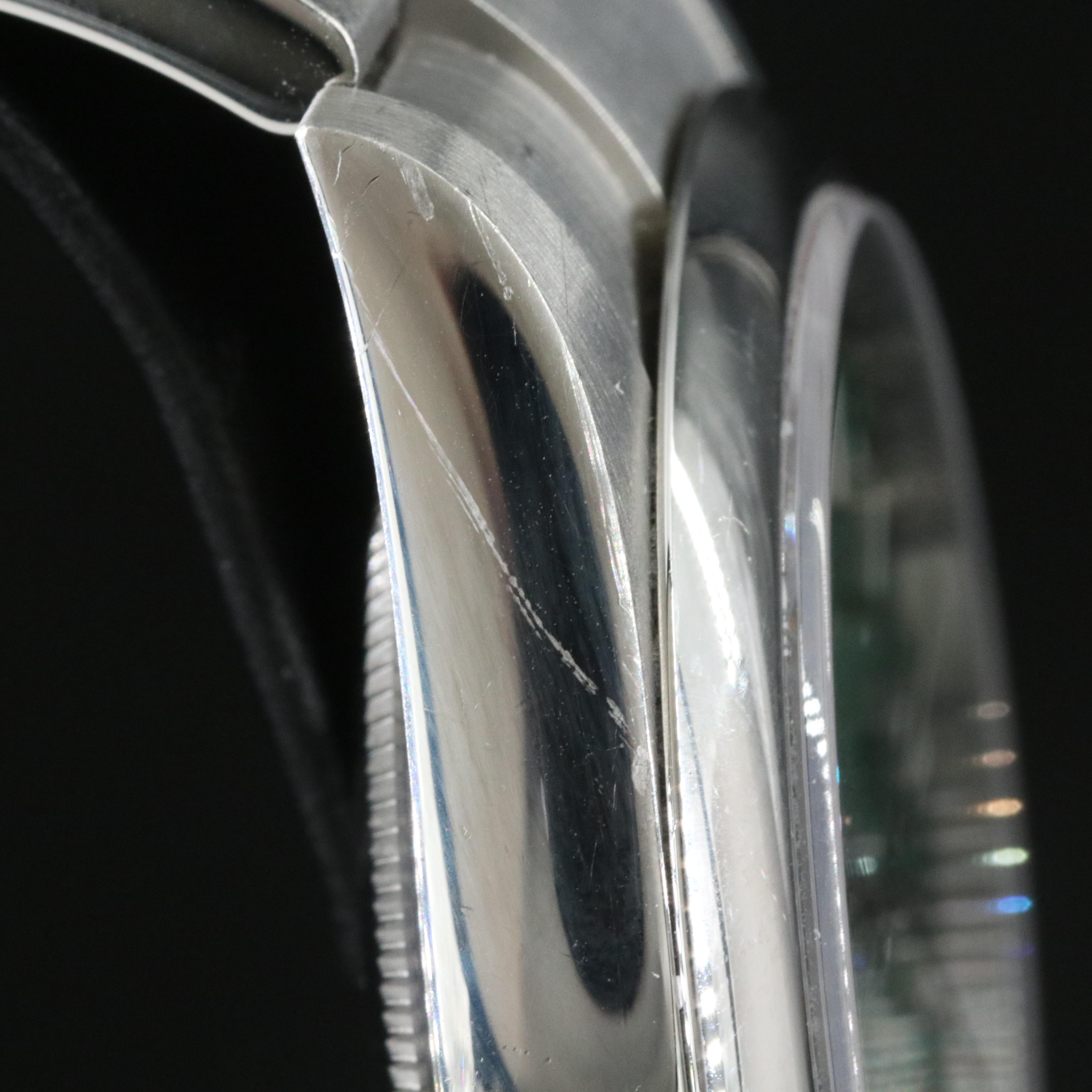 Rolex Oyster Perpetual 124300 Green Dial 41mm Steel Automatic Watch