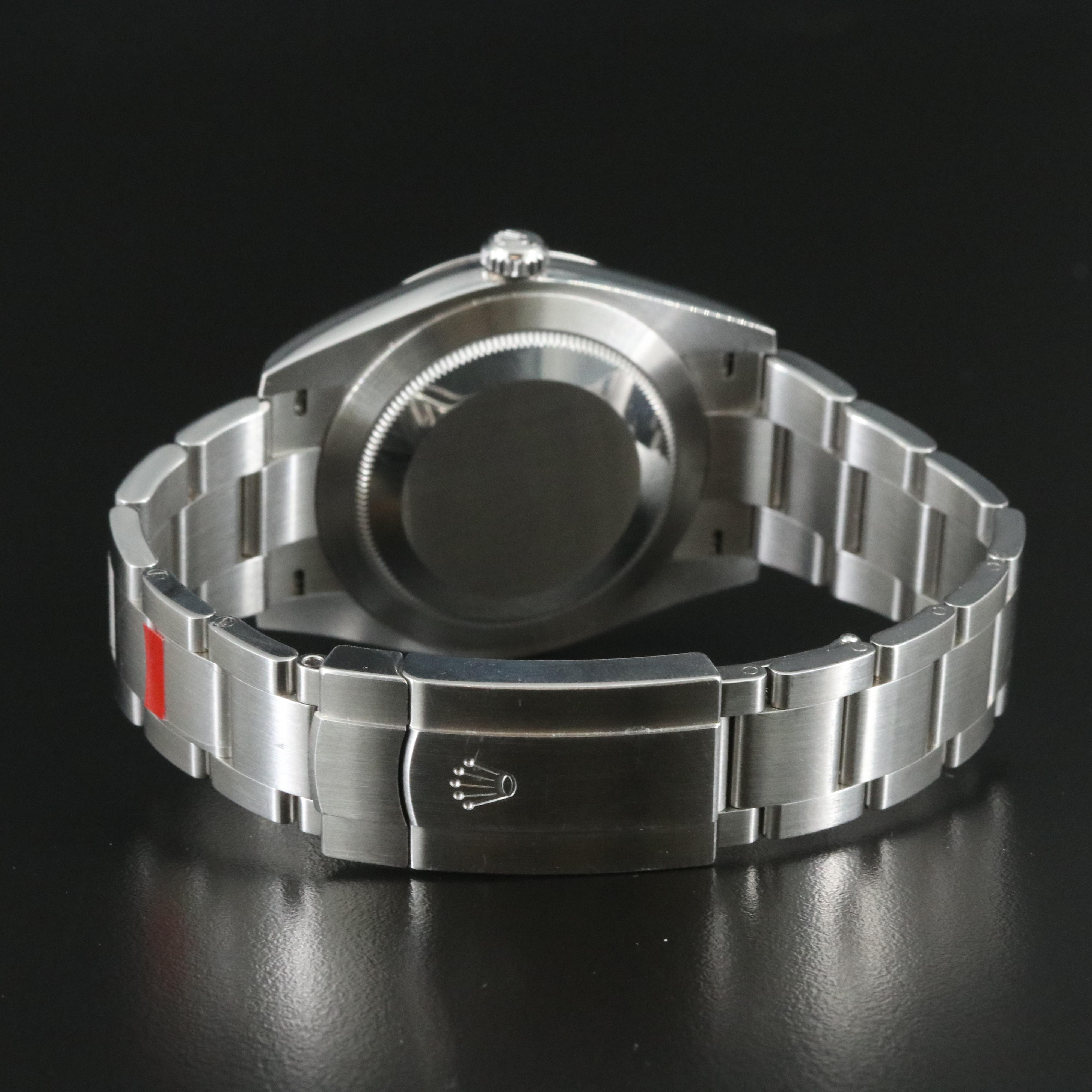 Rolex Oyster Perpetual 124300 Green Dial 41mm Steel Automatic Watch