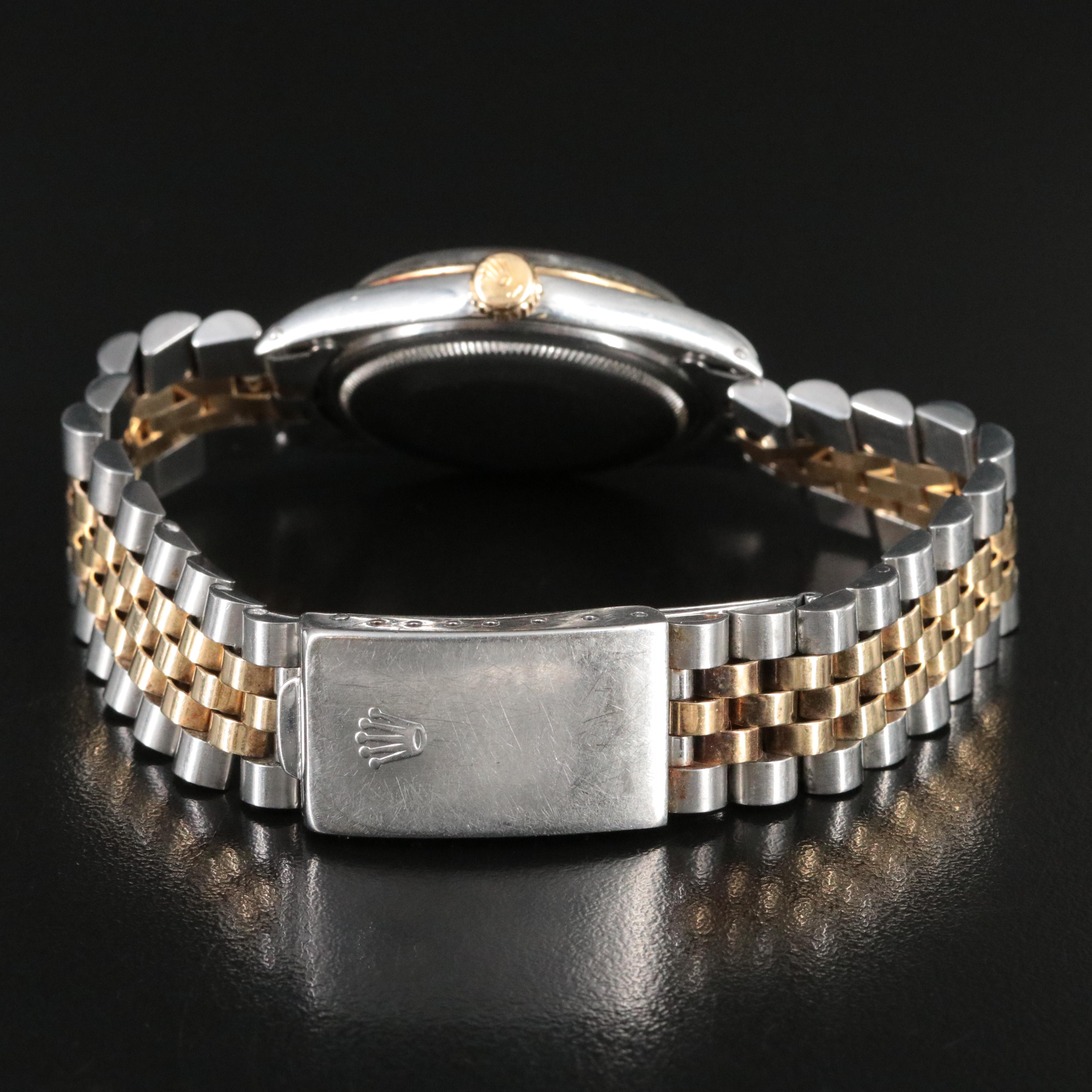 1971 Rolex Custom Diamond Dial Model 1601 Datejust Watch