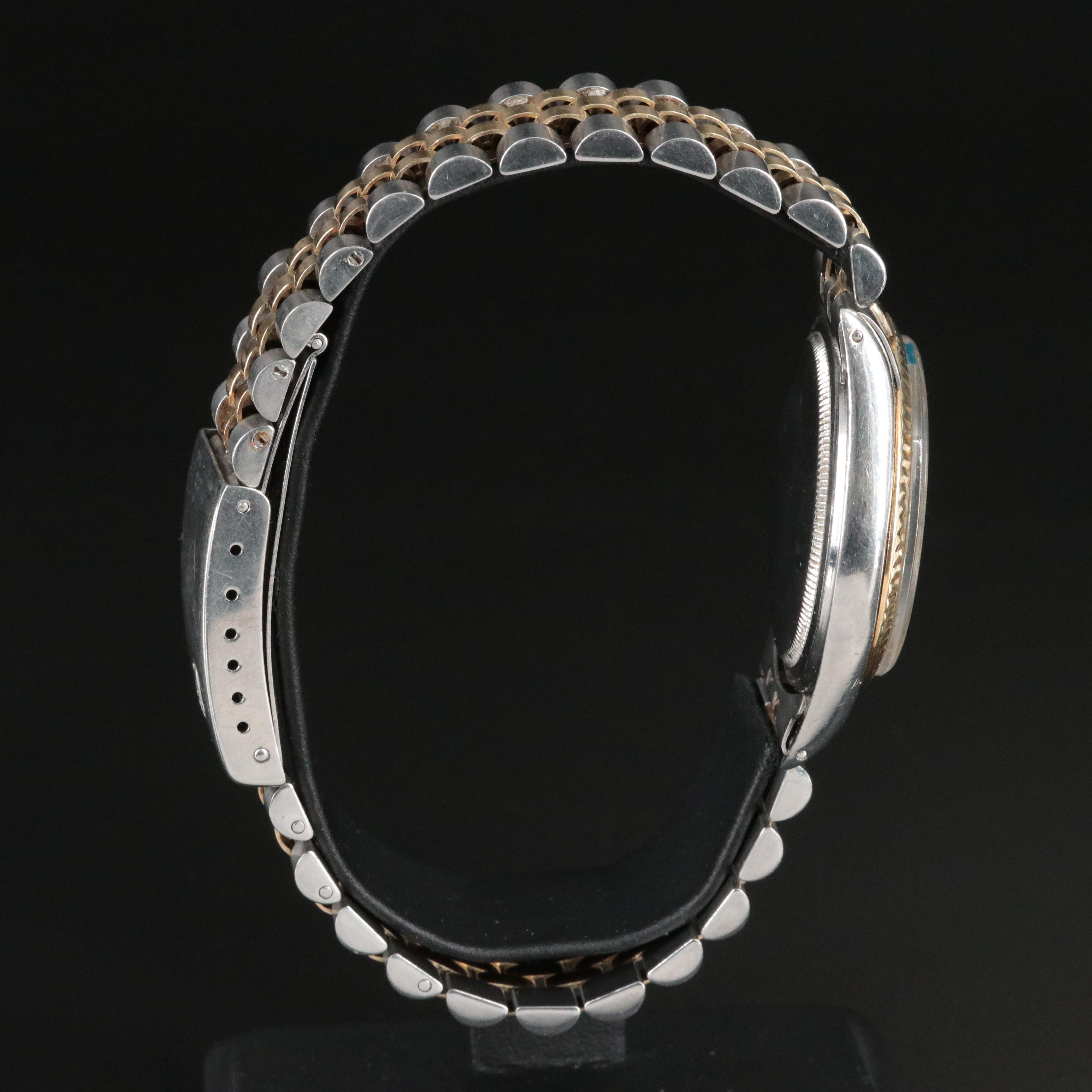 1971 Rolex Custom Diamond Dial Model 1601 Datejust Watch