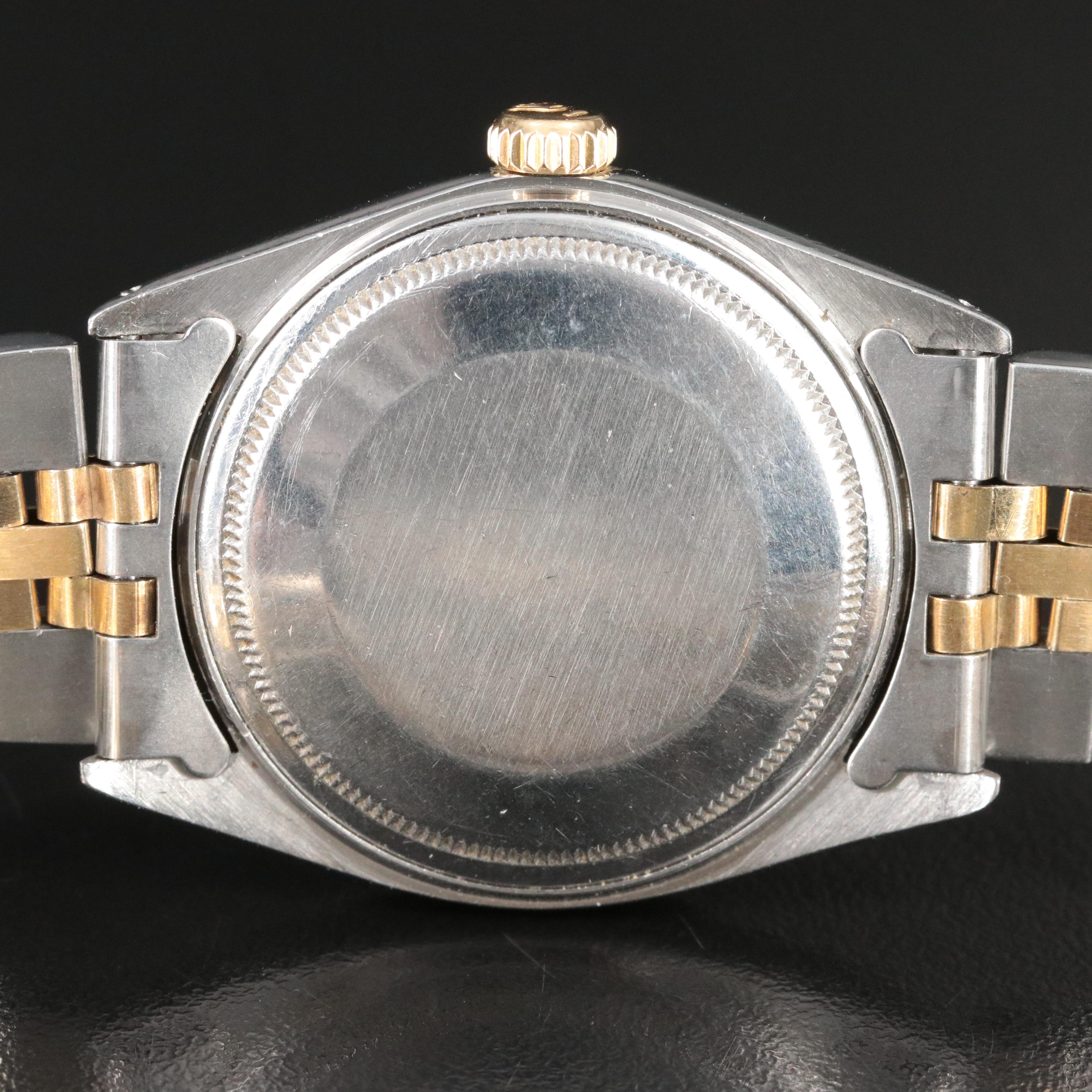 1971 Rolex Custom Diamond Dial Model 1601 Datejust Watch