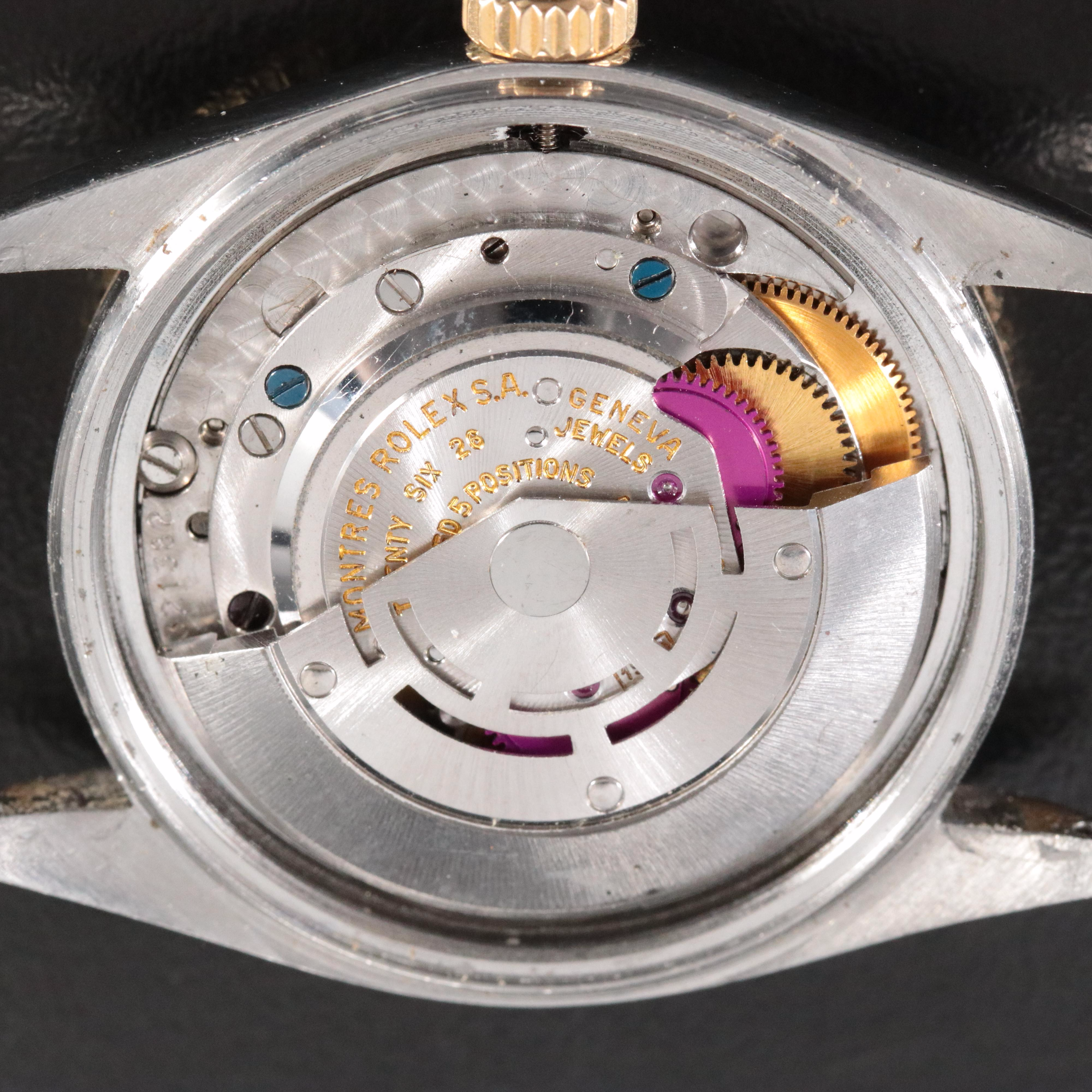 1971 Rolex Custom Diamond Dial Model 1601 Datejust Watch