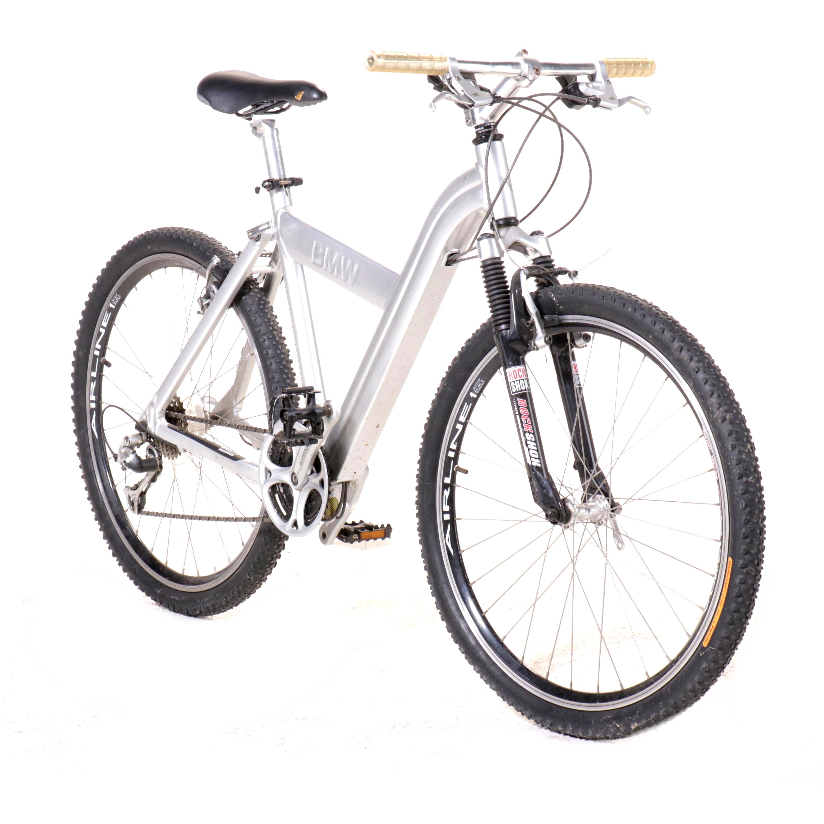 BMW Folding Mountain Bike with Shimano Components, Continental Wheels