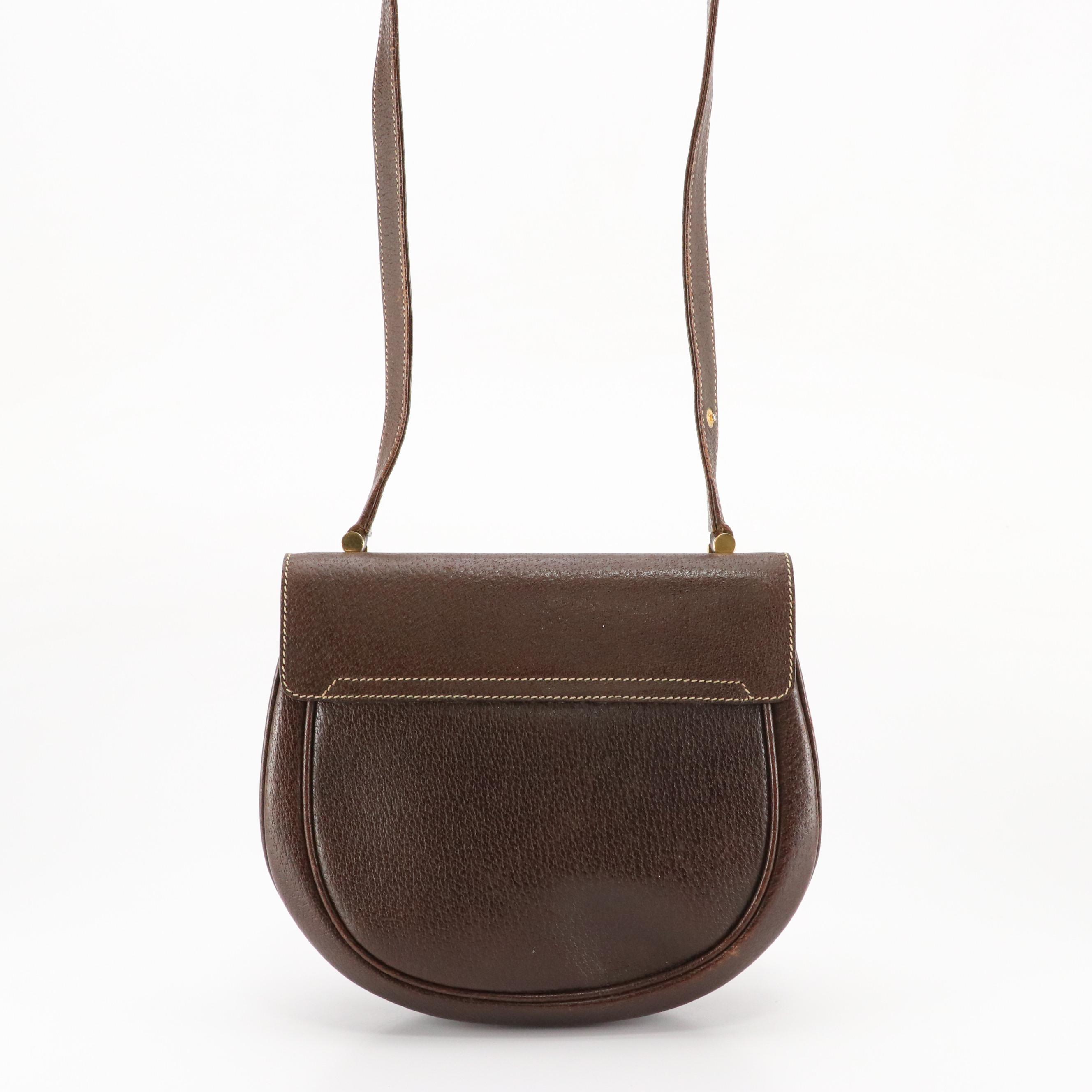 Gucci Bamboo Saddle Bag in Cinghiale Leather