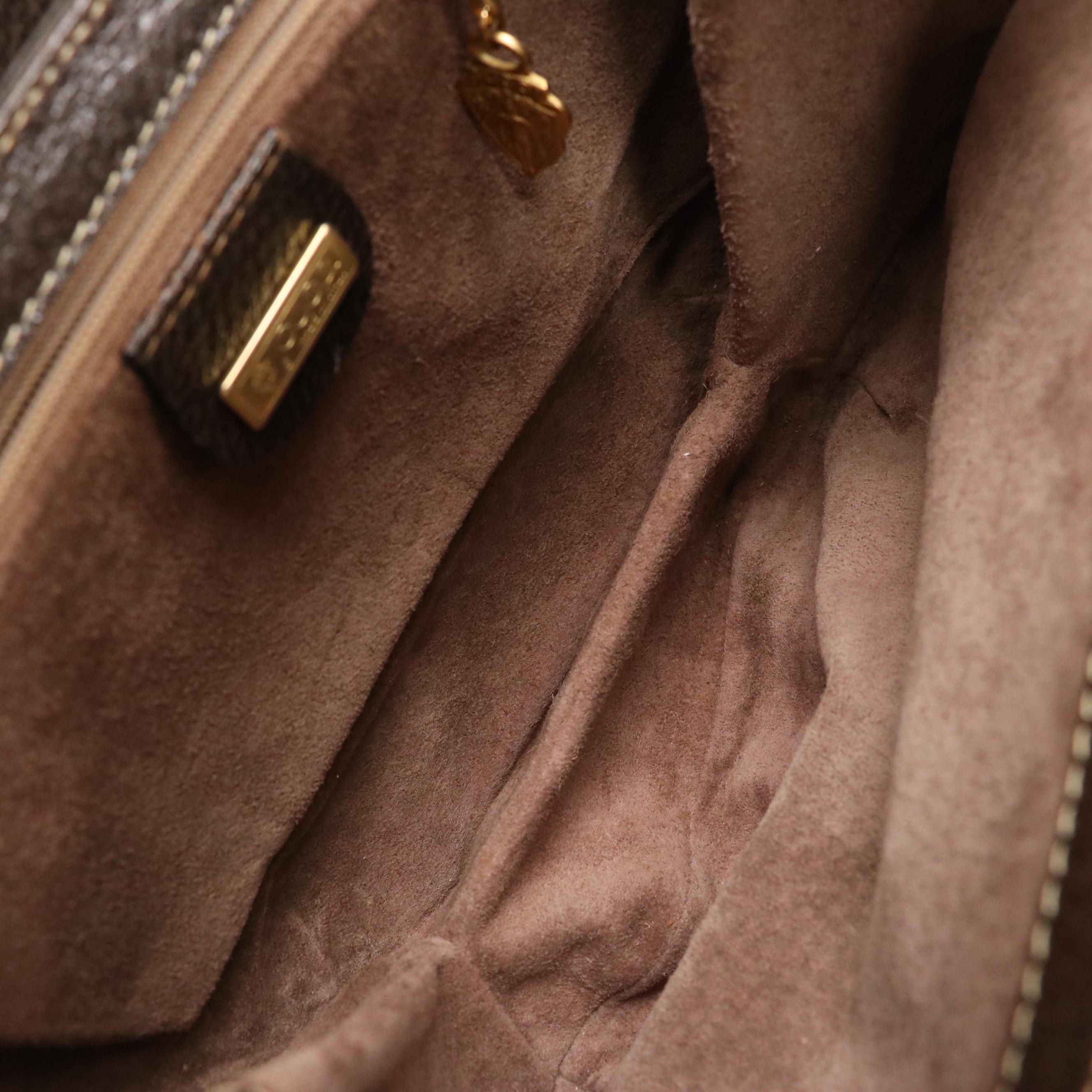 Gucci Bamboo Saddle Bag in Cinghiale Leather