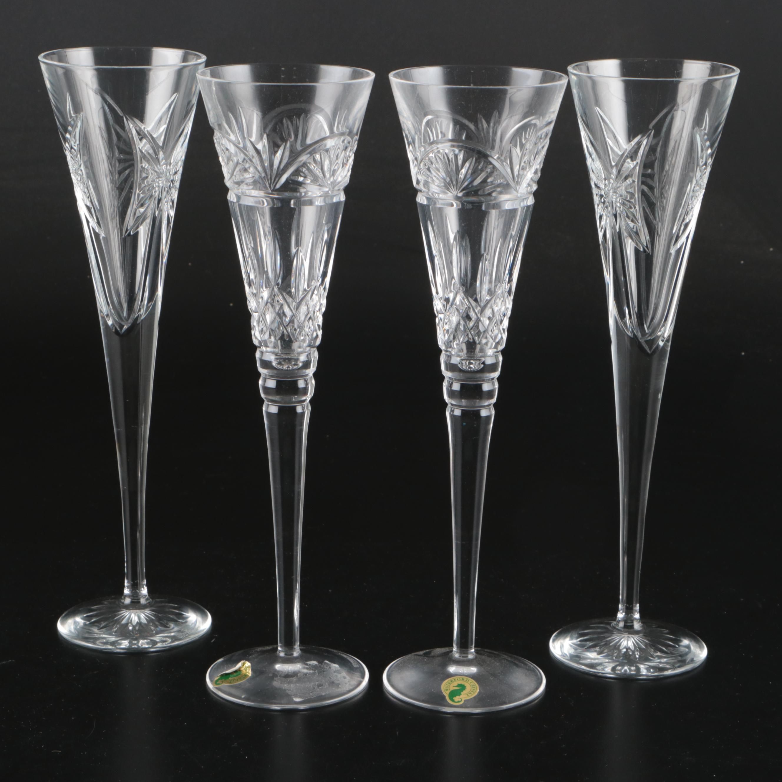 Waterford Crystal "Waterford Wishes" Champagne Flutes