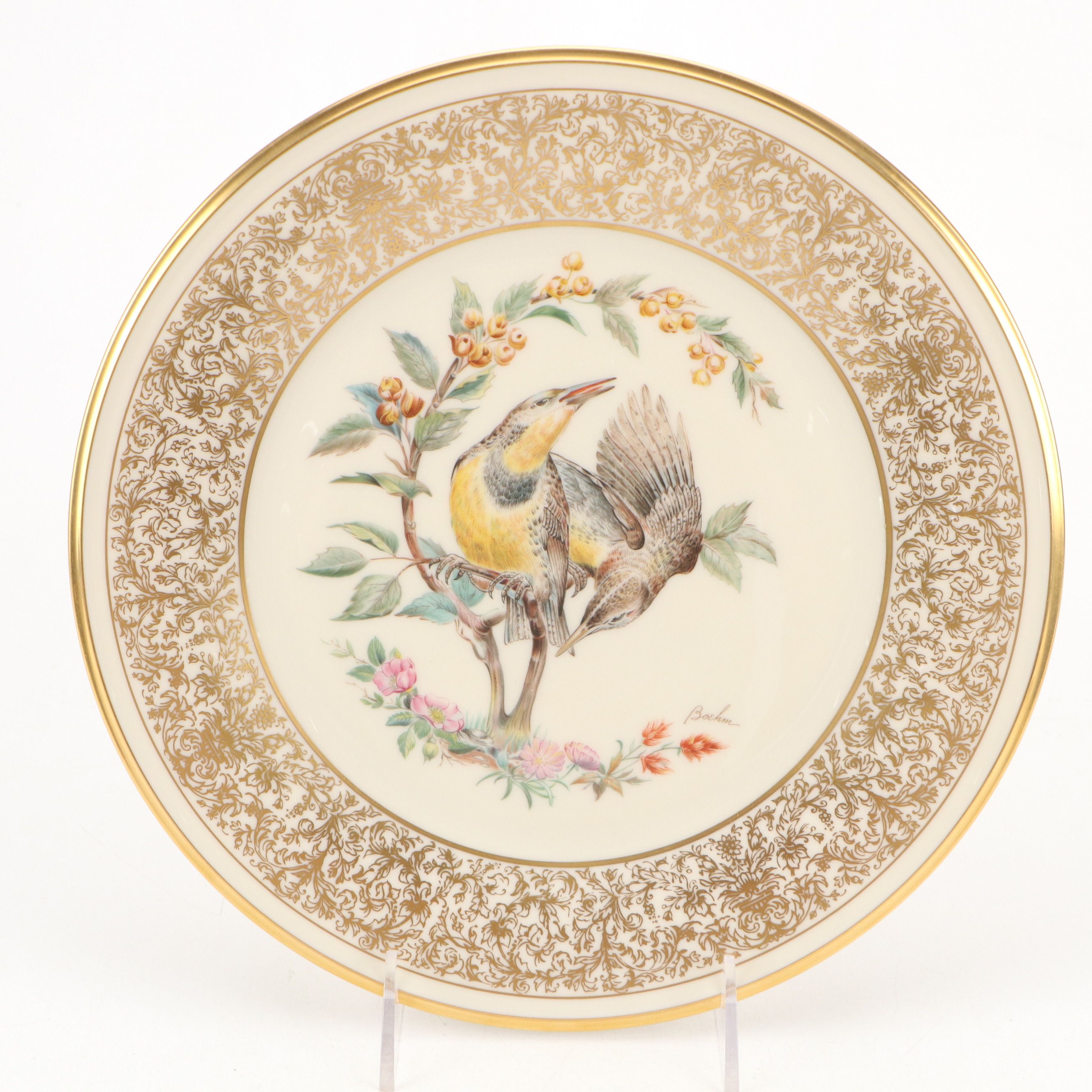 Lenox "Boehm Birds" Collector Plates After Edward Marshall Boehm, 1970–1973