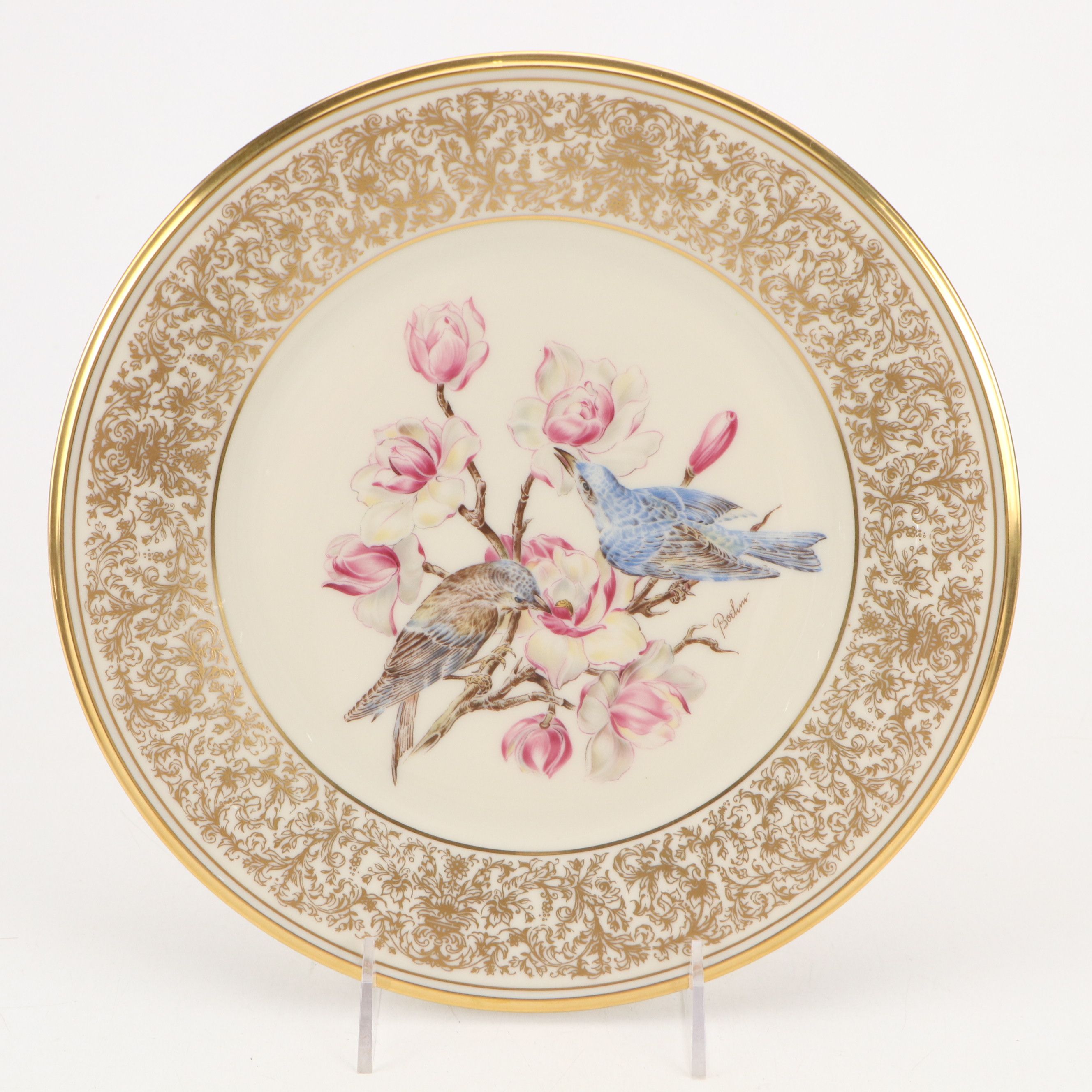 Lenox "Boehm Birds" Collector Plates After Edward Marshall Boehm, 1970–1973