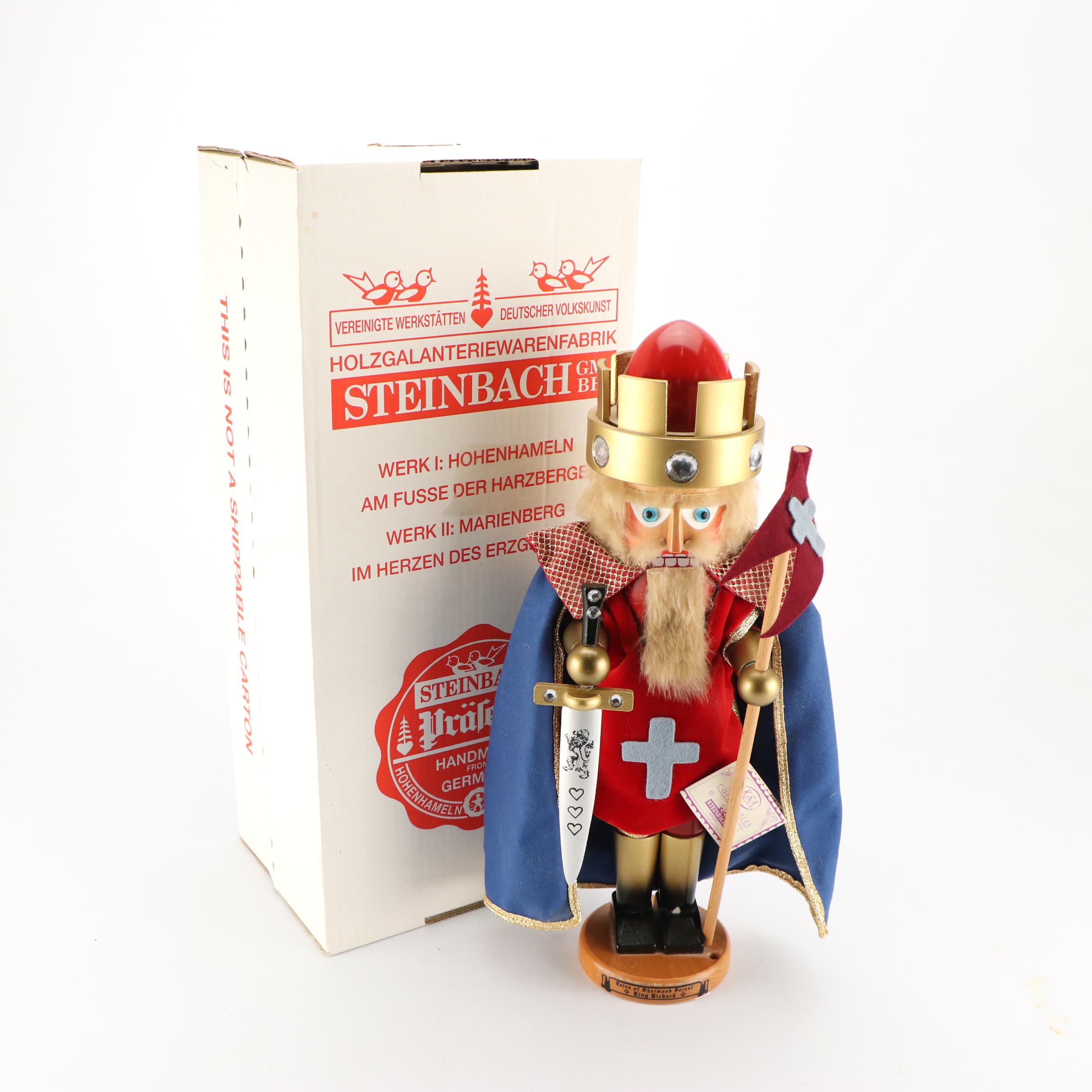 Steinbach Limited Edition "King Richard" Wooden Nutcracker