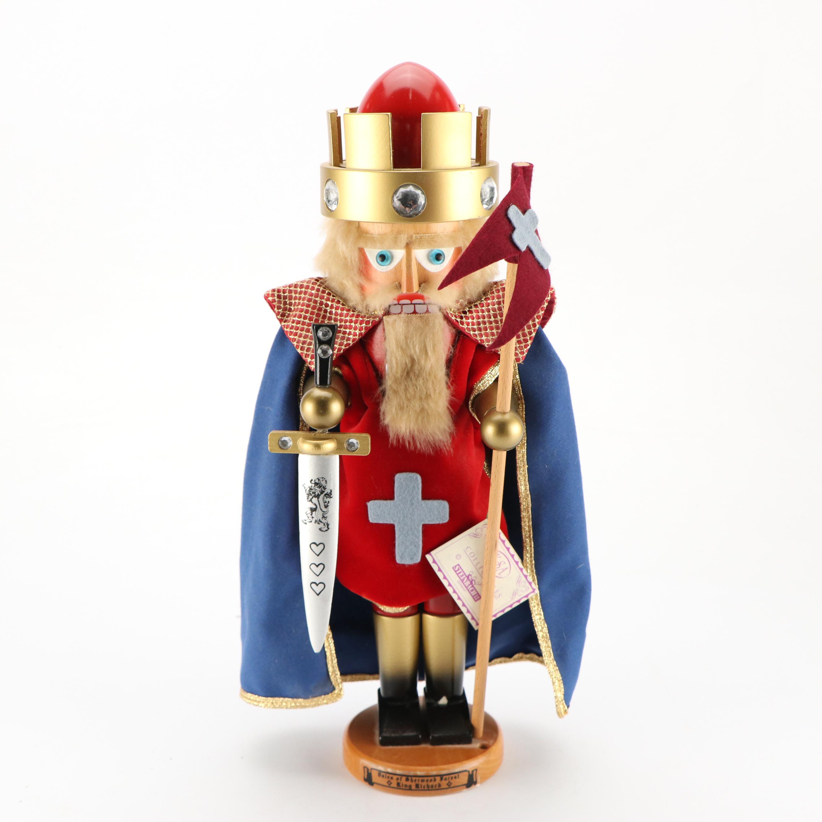 Steinbach Limited Edition "King Richard" Wooden Nutcracker