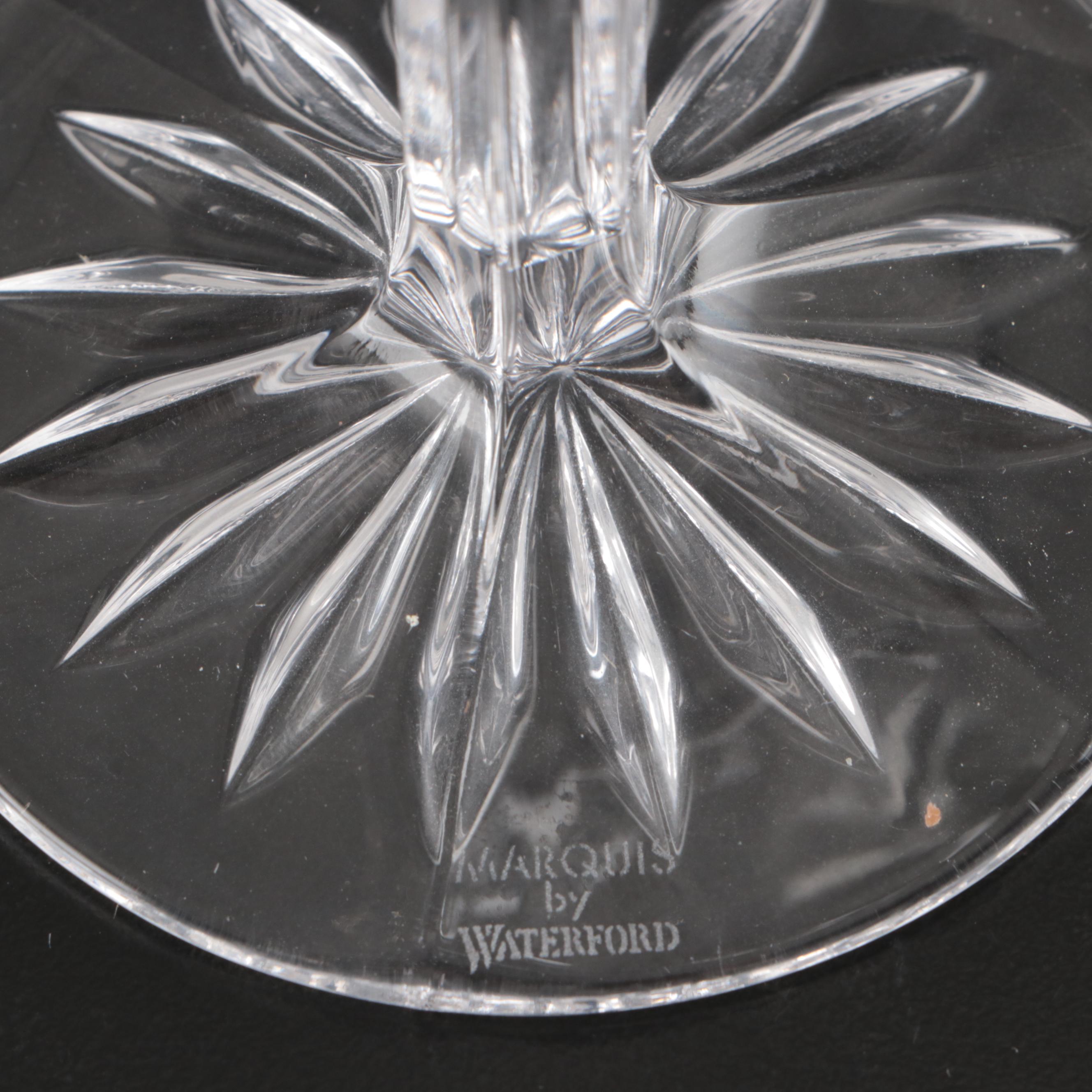 Marquis by Waterford Crystal Water Goblets and Old Fashioned Glasses