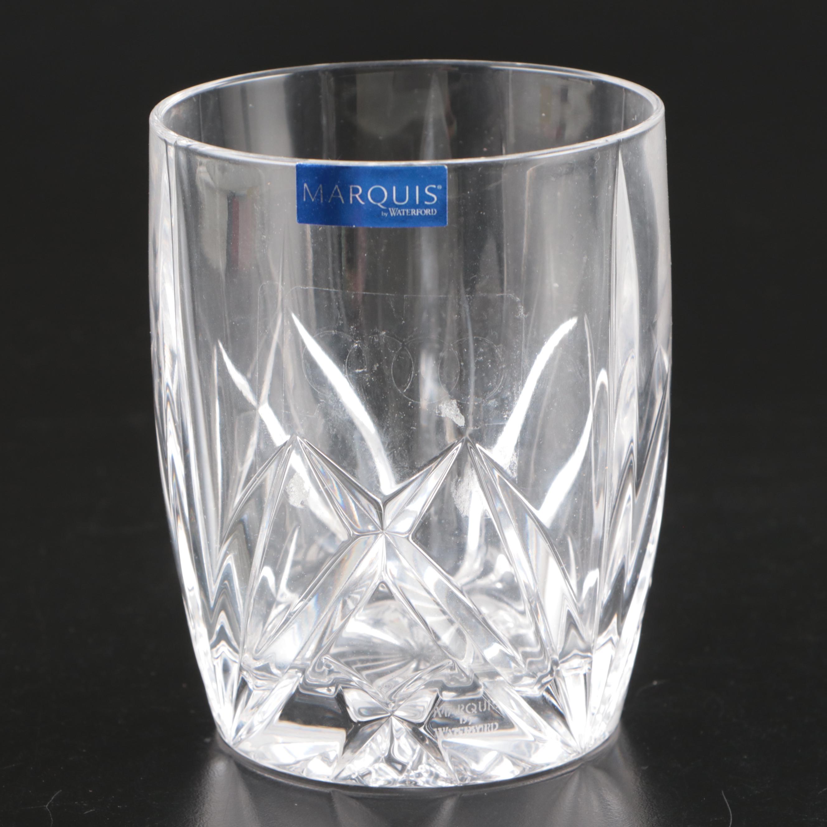 Marquis by Waterford Crystal Water Goblets and Old Fashioned Glasses