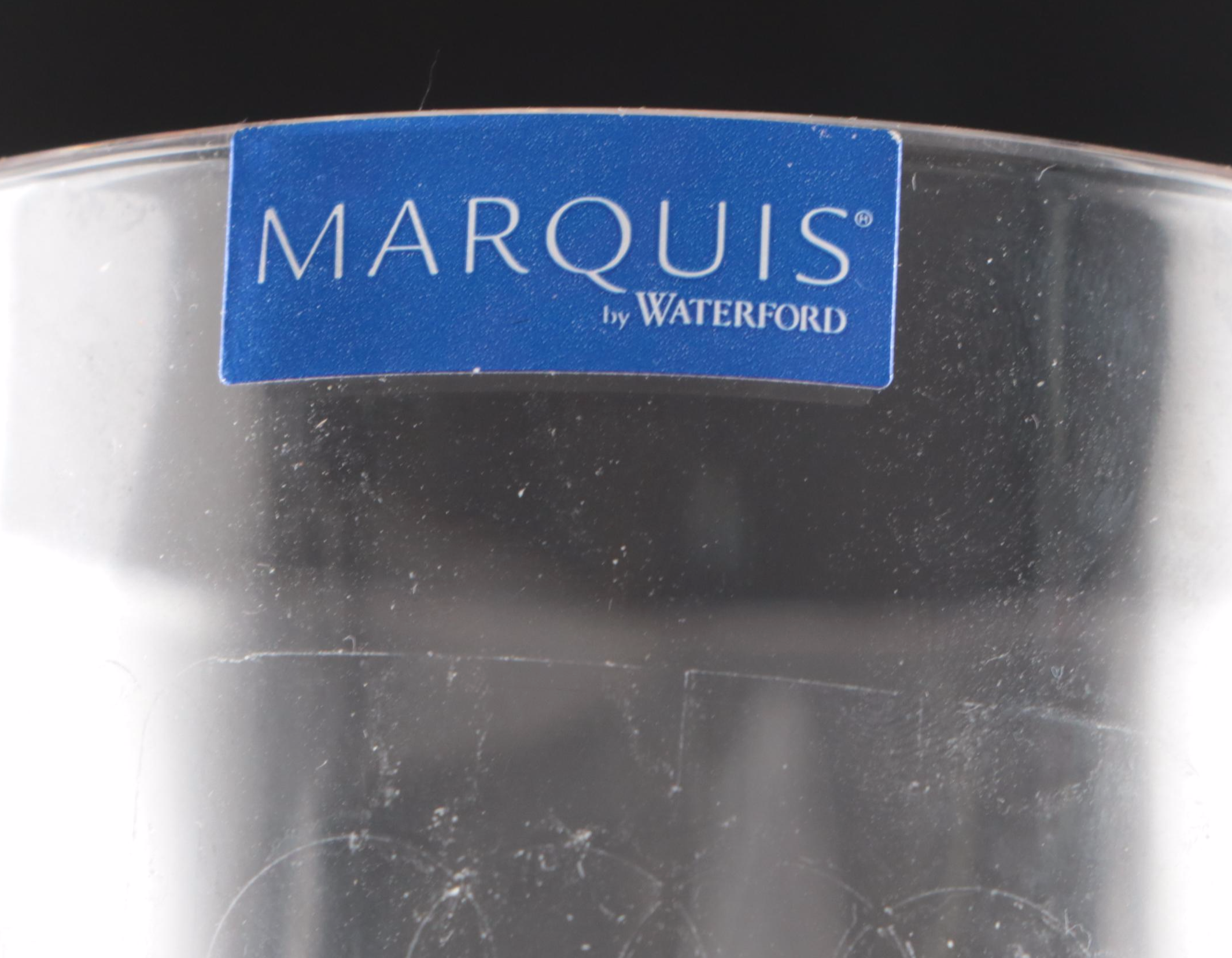 Marquis by Waterford Crystal Water Goblets and Old Fashioned Glasses