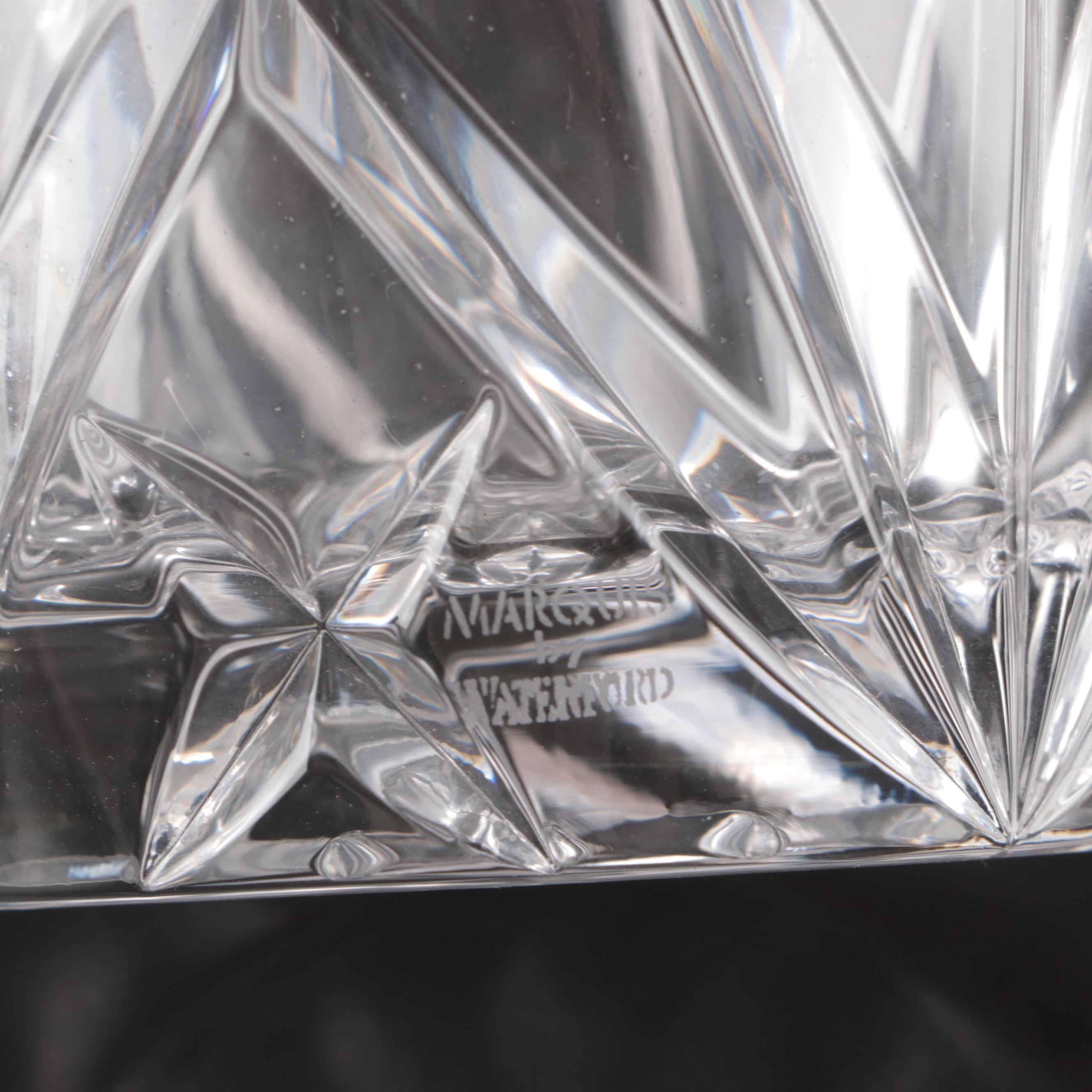 Marquis by Waterford Crystal Water Goblets and Old Fashioned Glasses