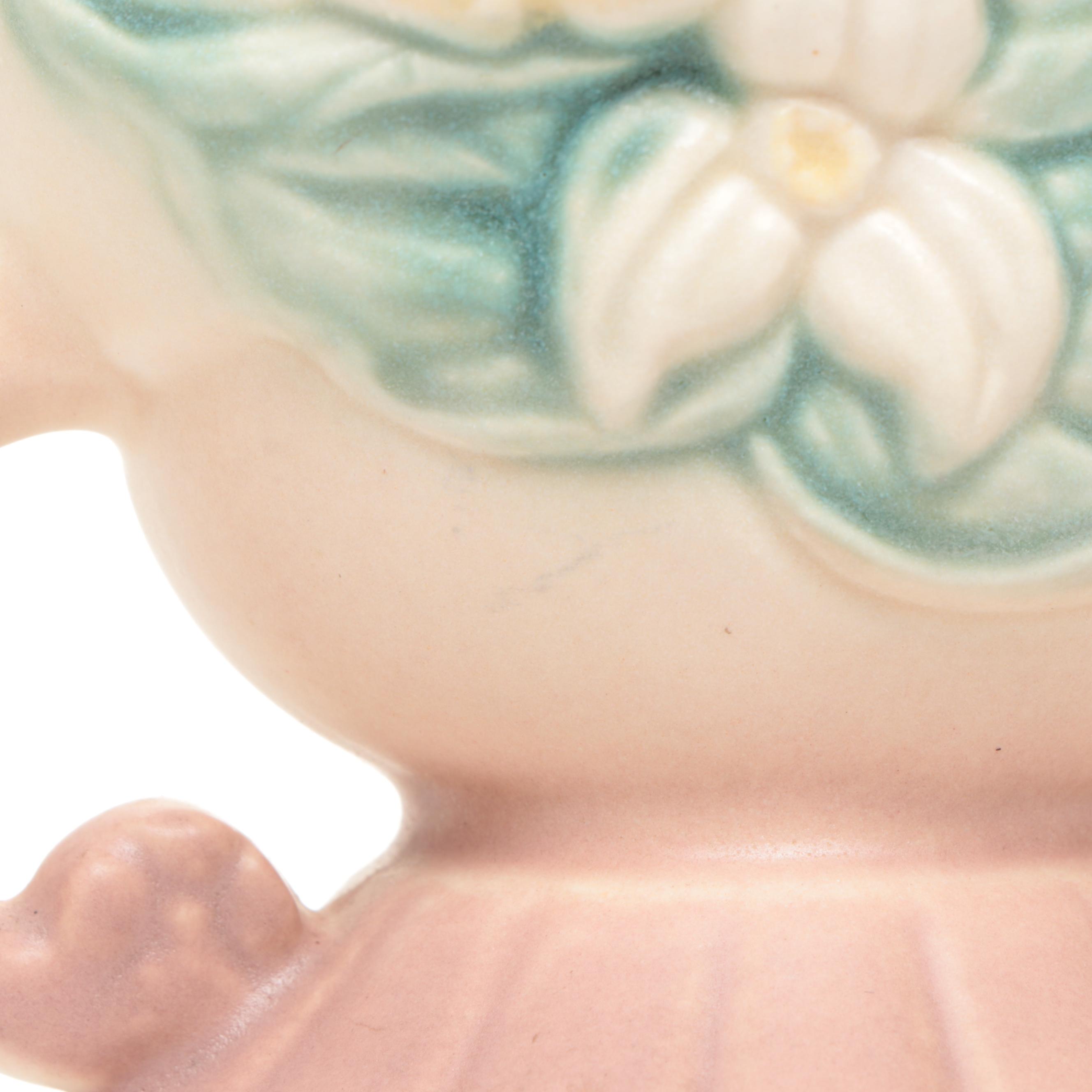 Hull "Magnolia" and More Ceramic Vases and Pair of Candlesticks