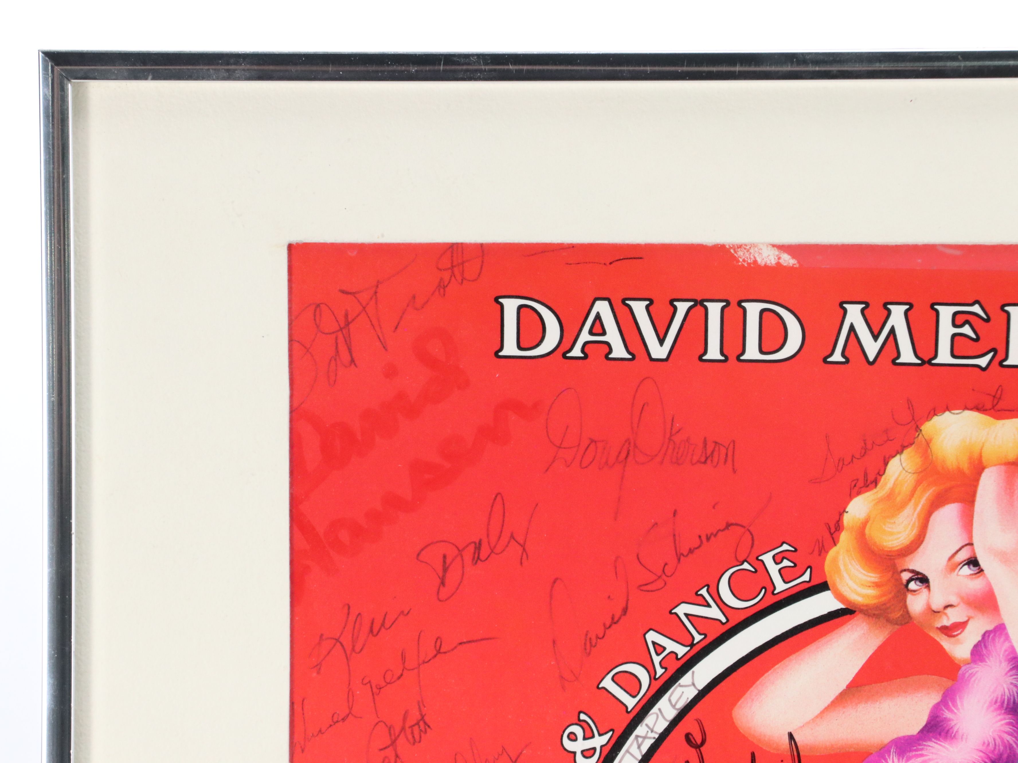 Cast Signed "42nd Street" Theatre Poster