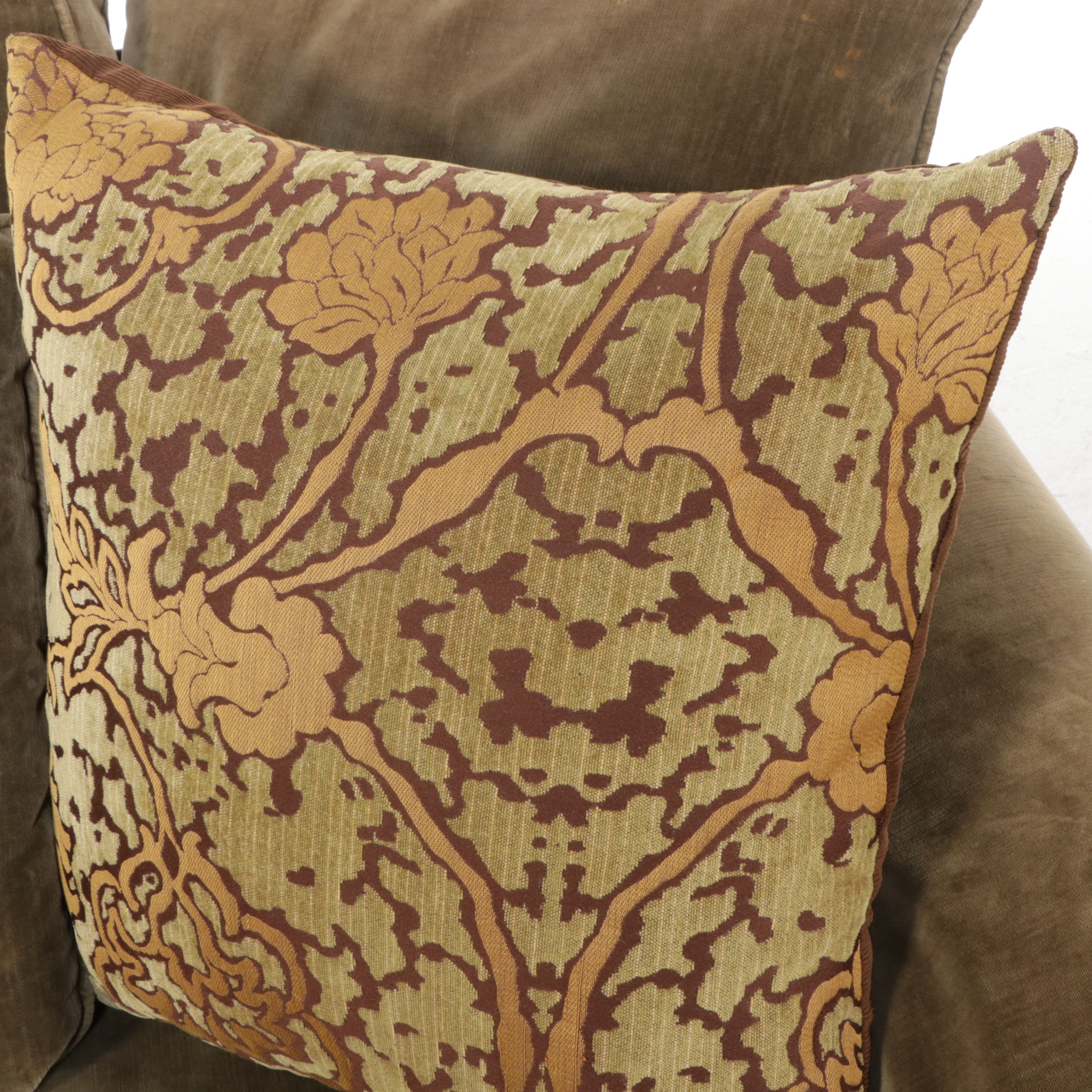 Cannes Moss Upholstered Sofa