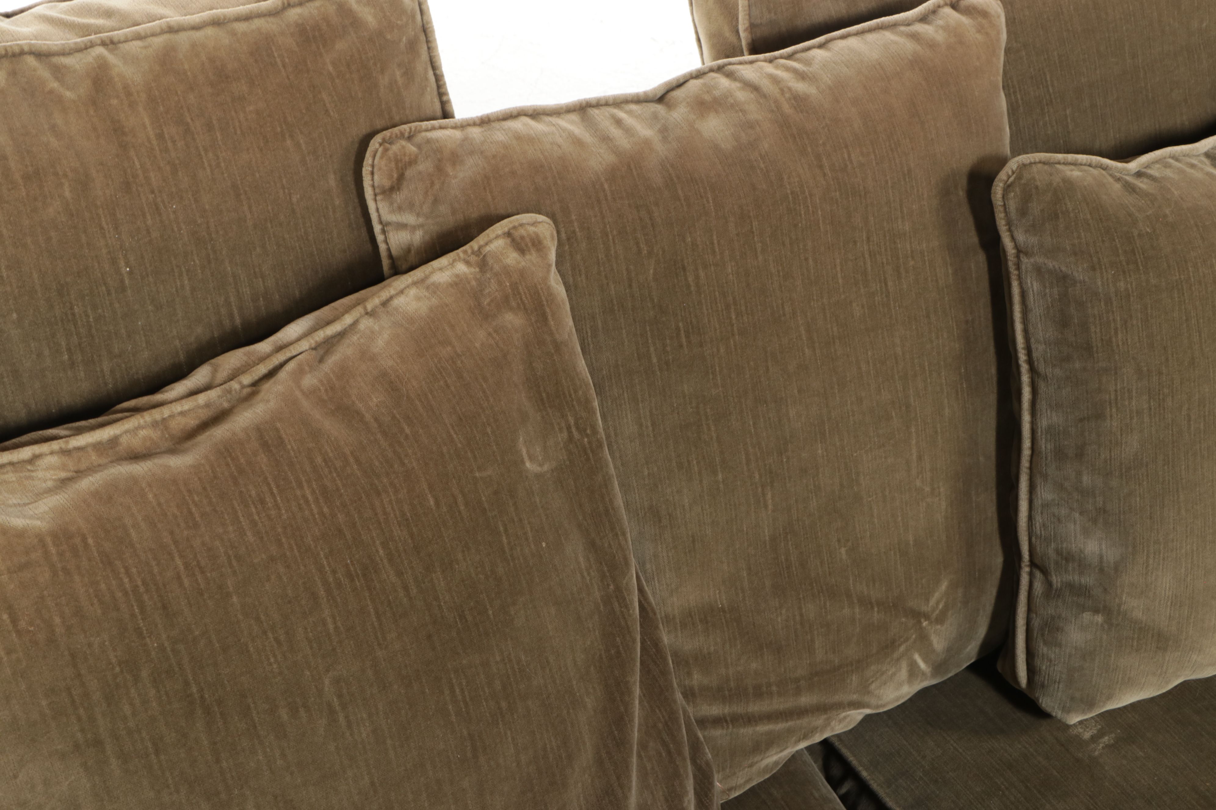 Cannes Moss Upholstered Sofa