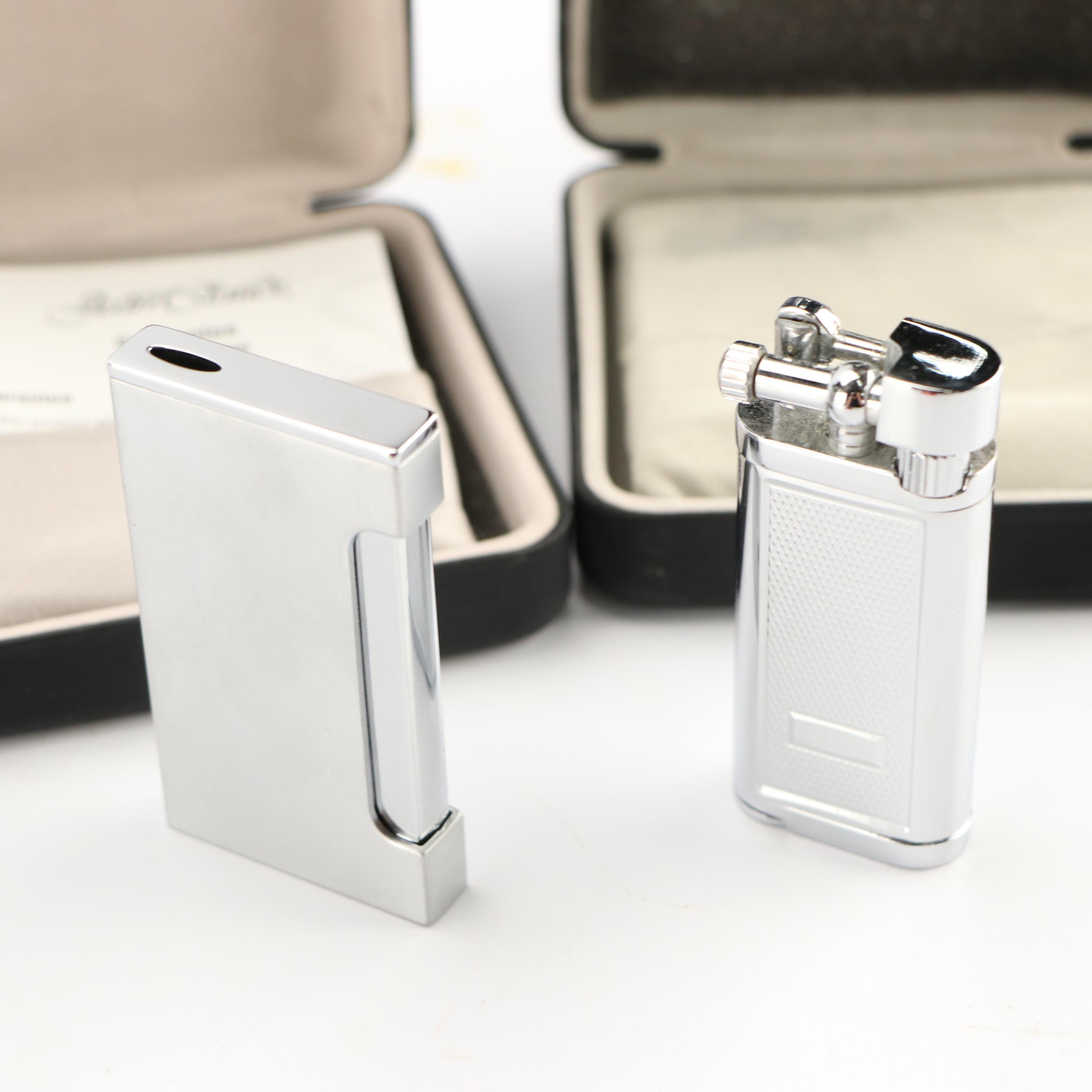 Tiffany & Co. Sterling Lighter, iM Corona Old Boy, Jean Claude & Zippos