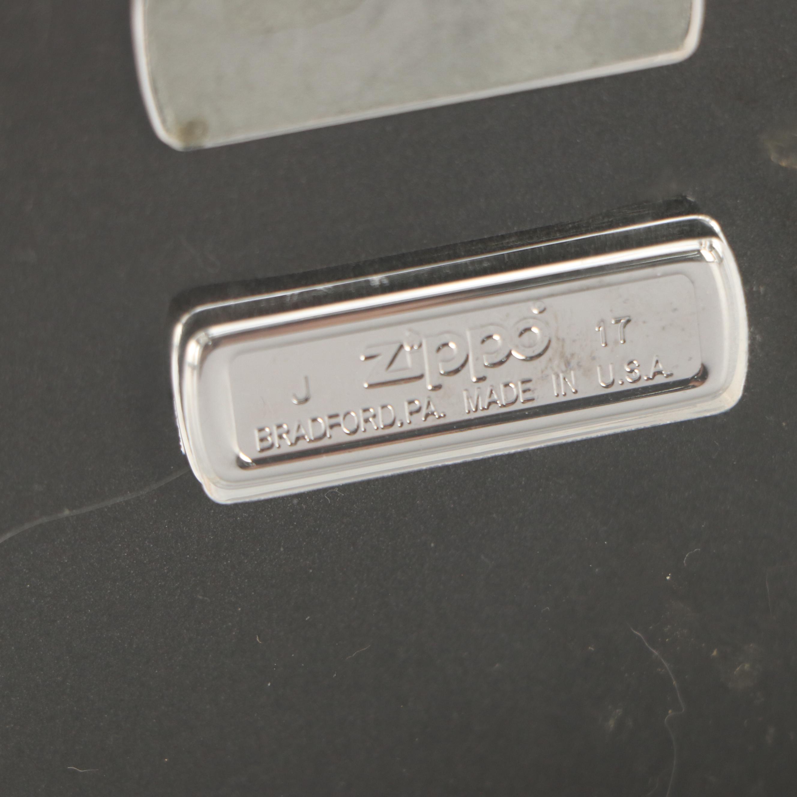 Limited Edition "Petty Girl" and Other Collector and Novelty Zippo Lighters