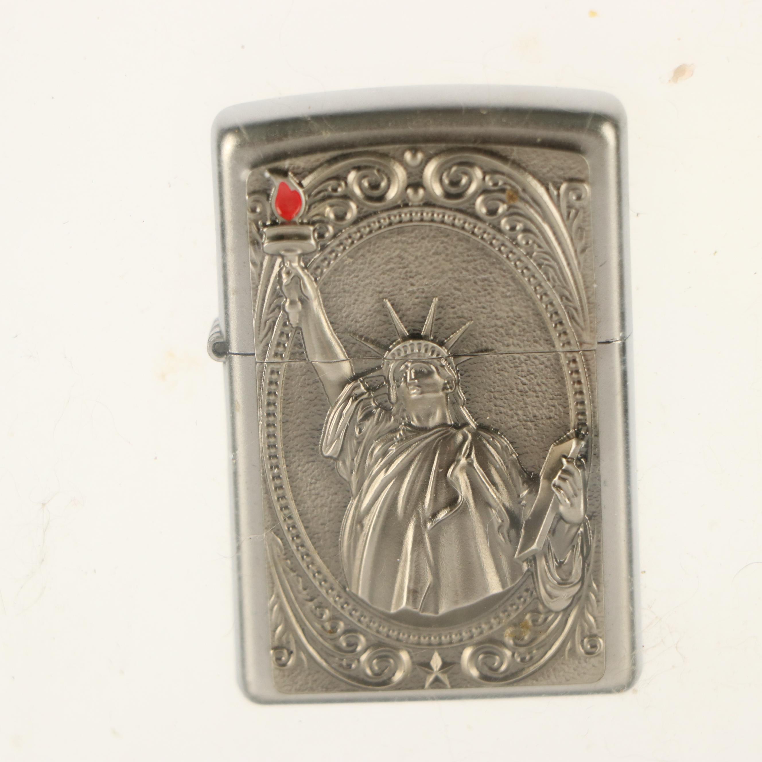 Limited Edition "Petty Girl" and Other Collector and Novelty Zippo Lighters