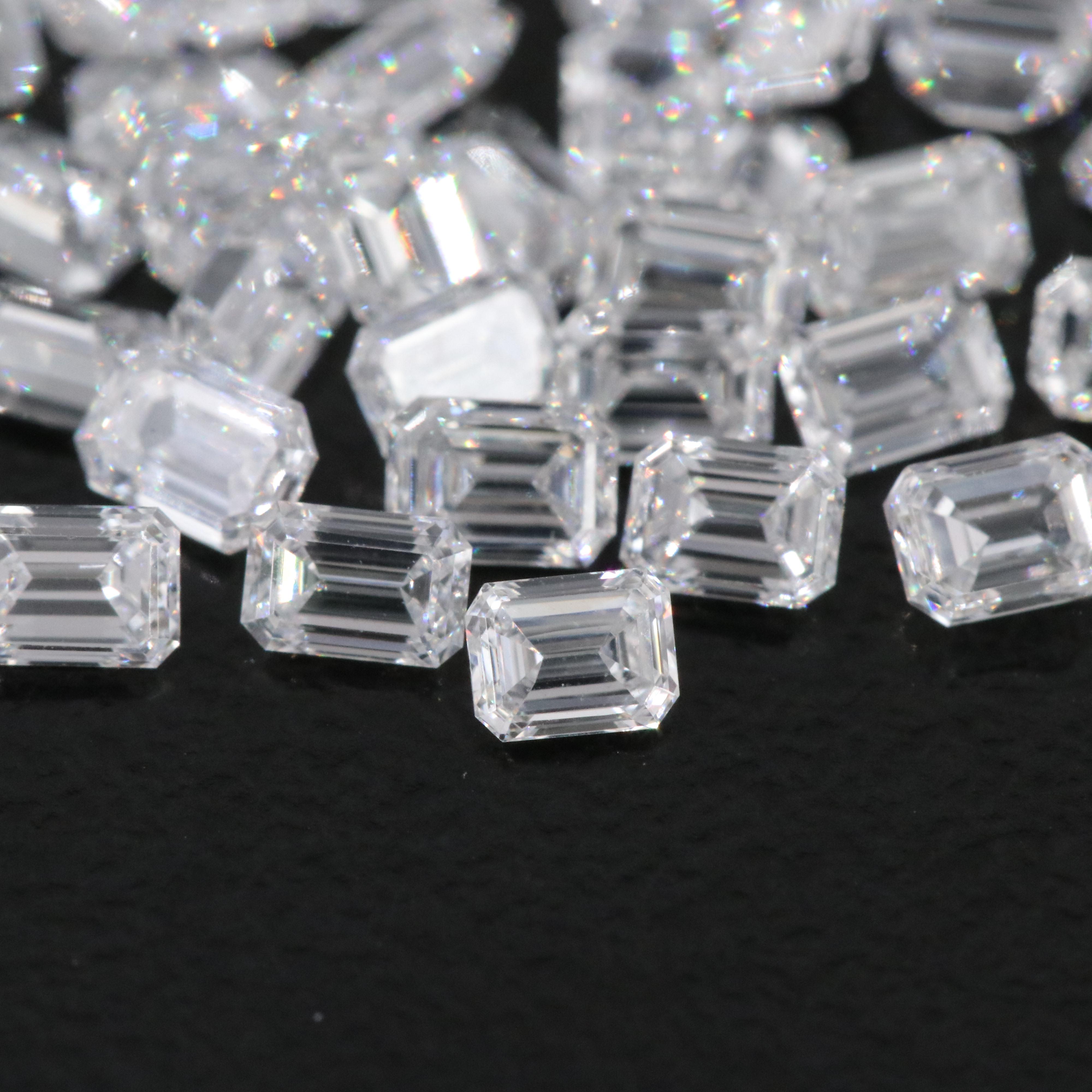 Loose 5.12 CTW Lab Grown Diamonds