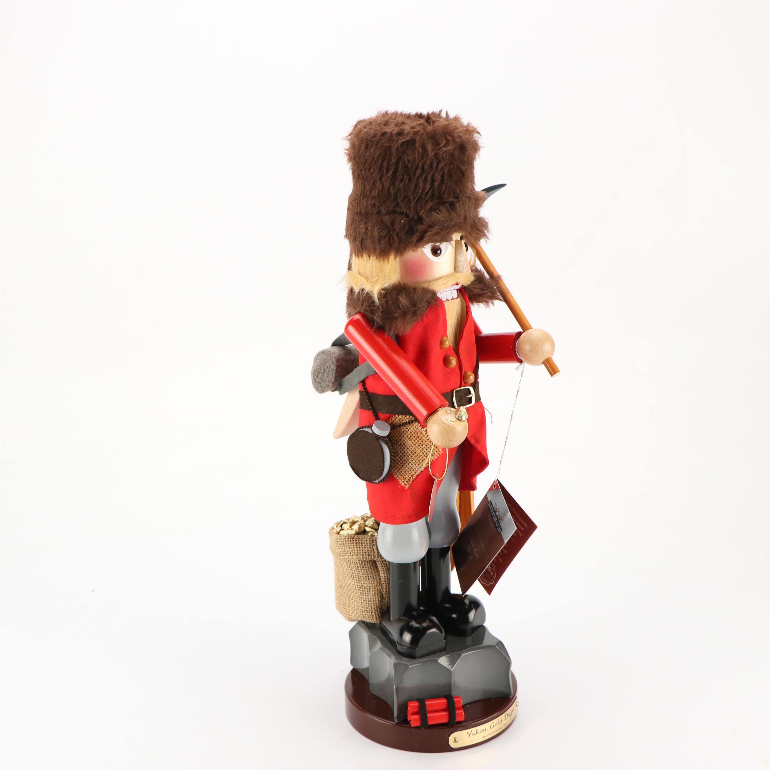 Steinbach Limited Edition "Yukon Gold Digger" Wooden Nutcracker