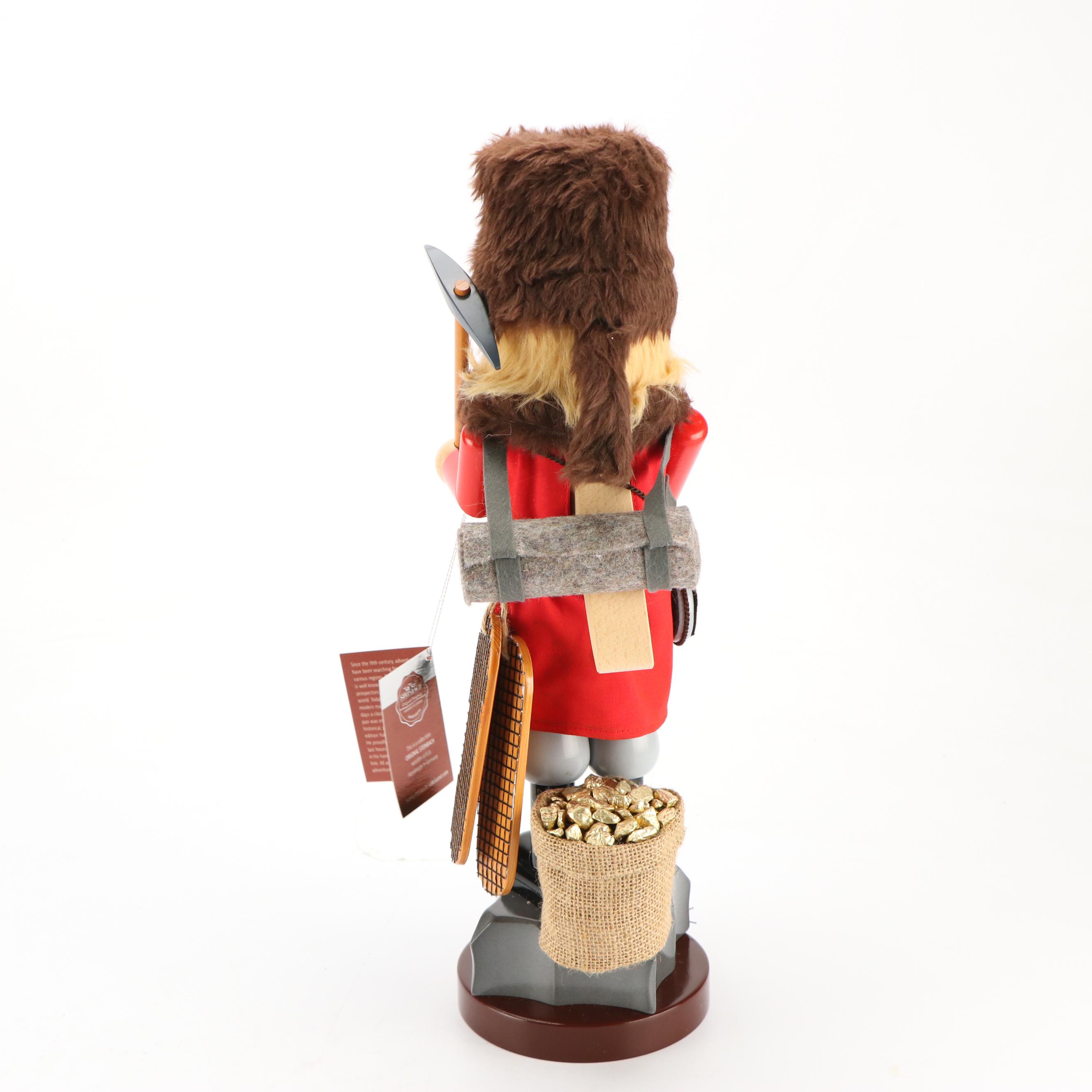Steinbach Limited Edition "Yukon Gold Digger" Wooden Nutcracker