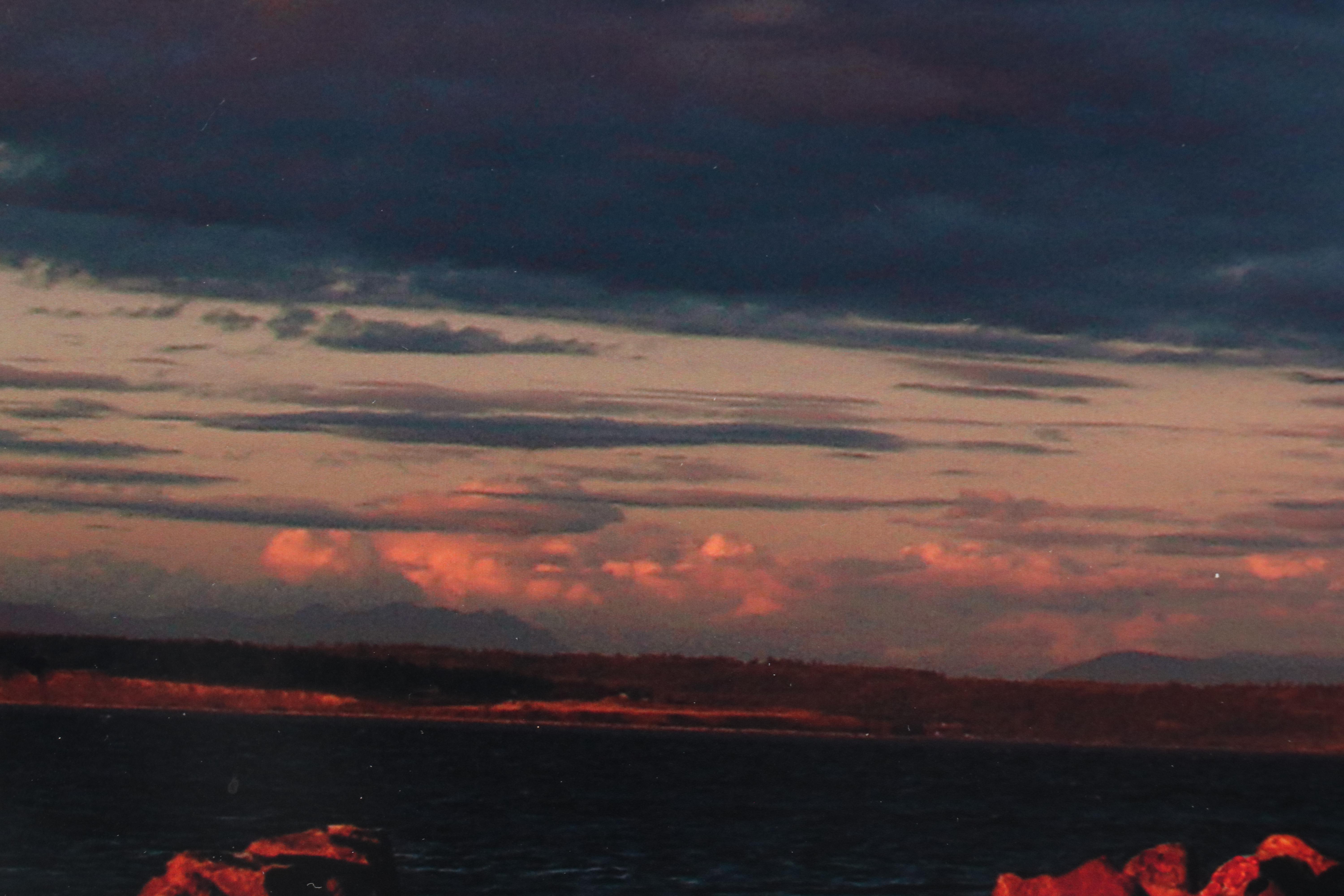 David Schmitt Coastal Landscape Digital Photograph "Fort Worden Light"