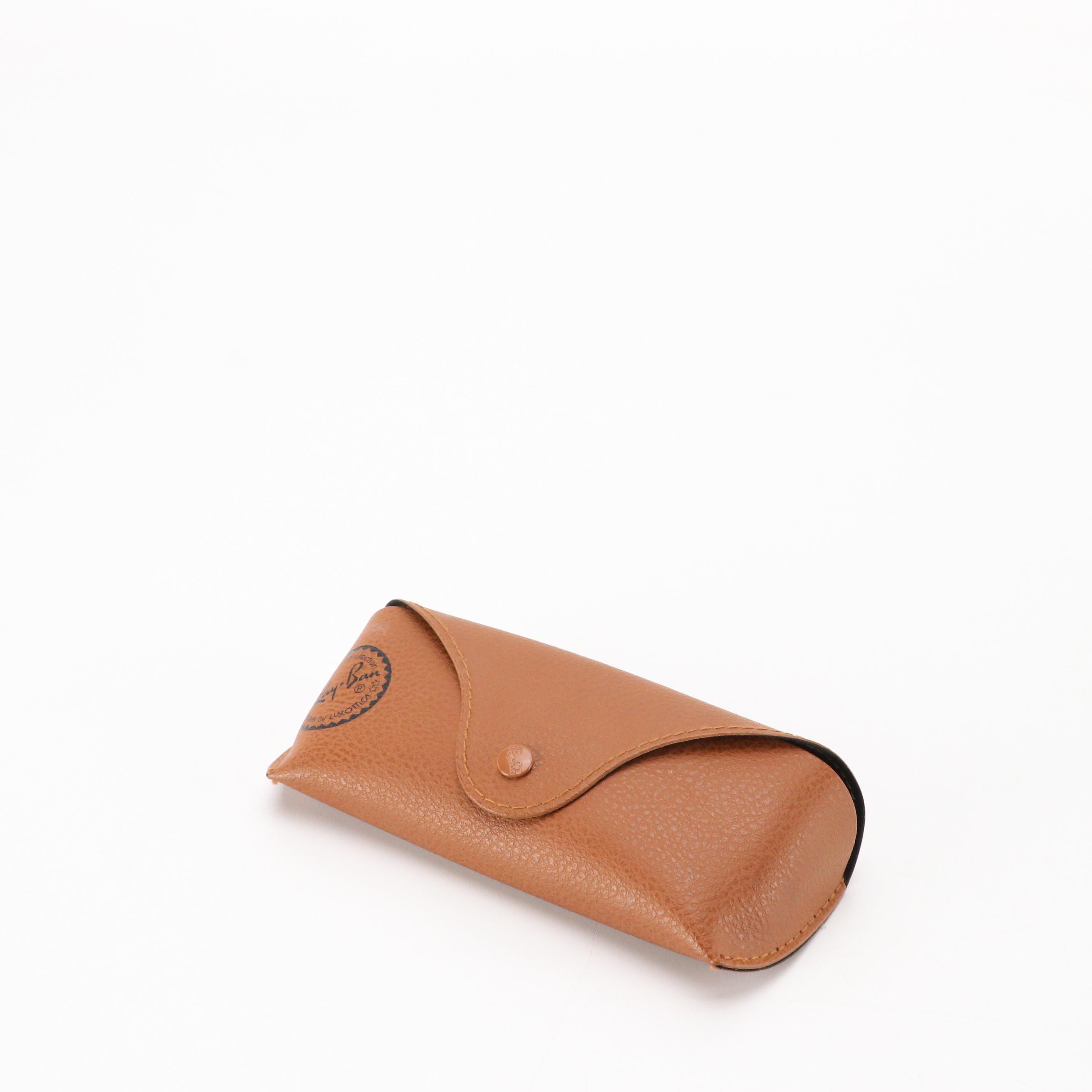 Ray-Ban Wayfarer Sunglasses in Black/Purple, With Case