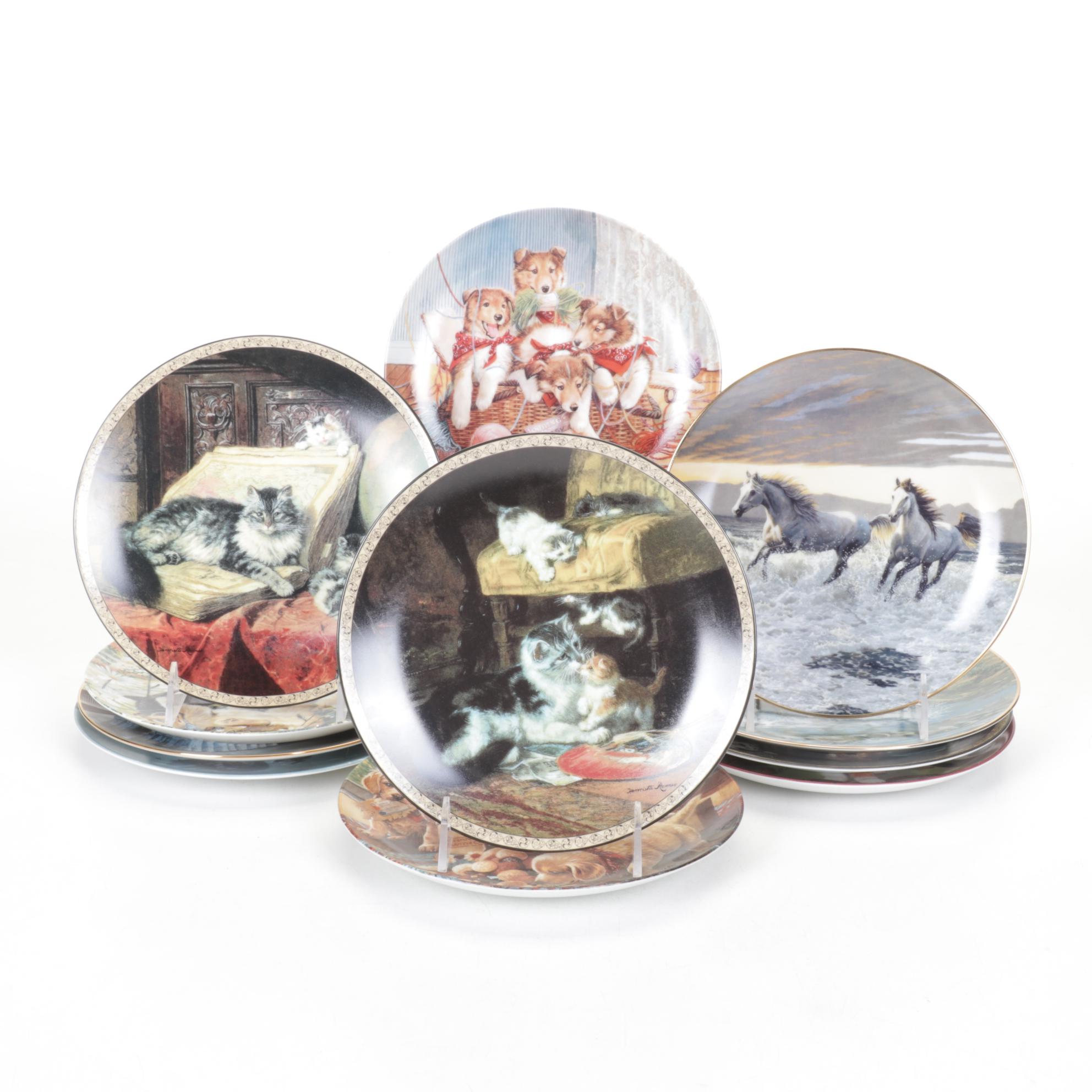 The Bradford Exchange W. S. George Porcelain Collector Plates