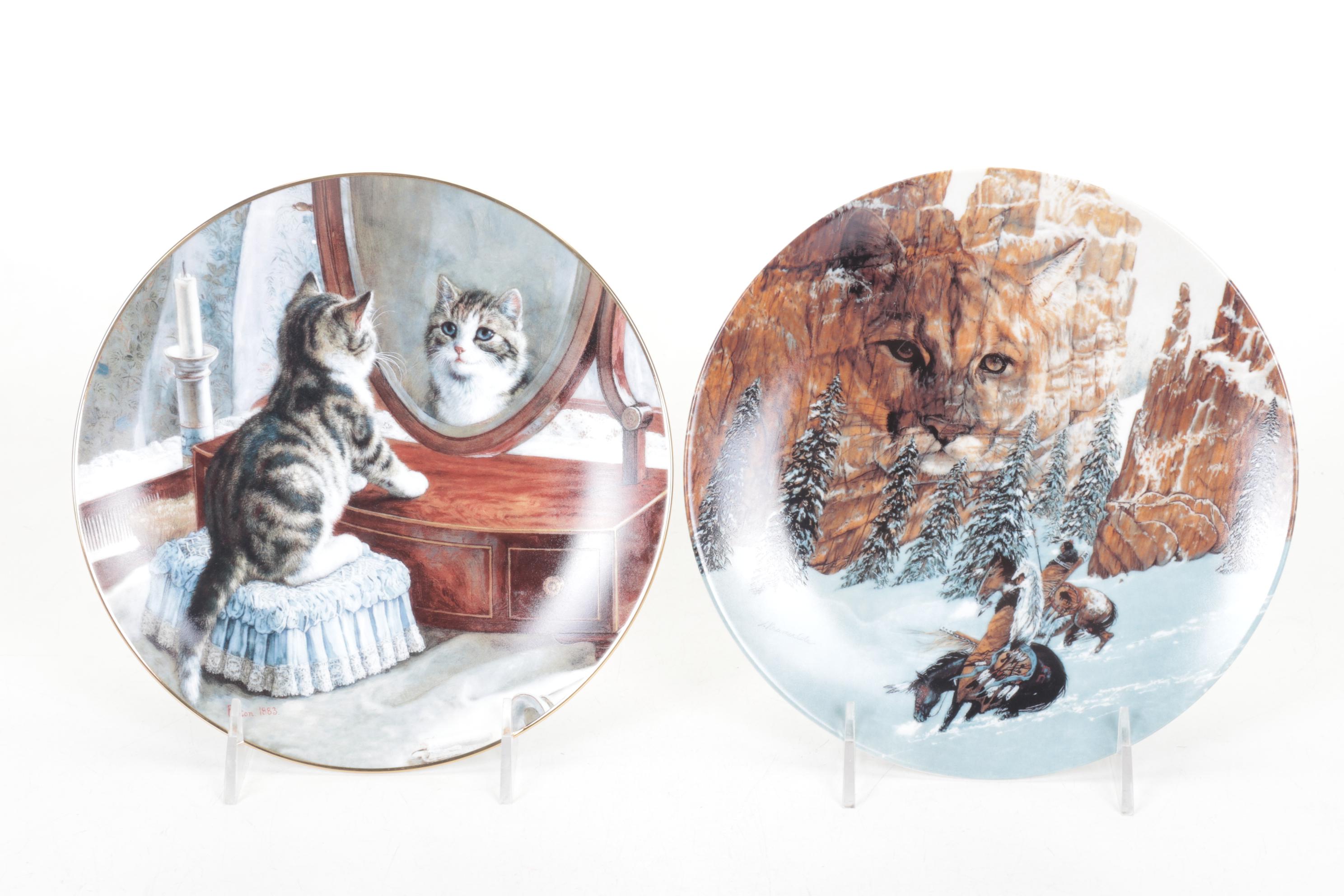 The Bradford Exchange W. S. George Porcelain Collector Plates