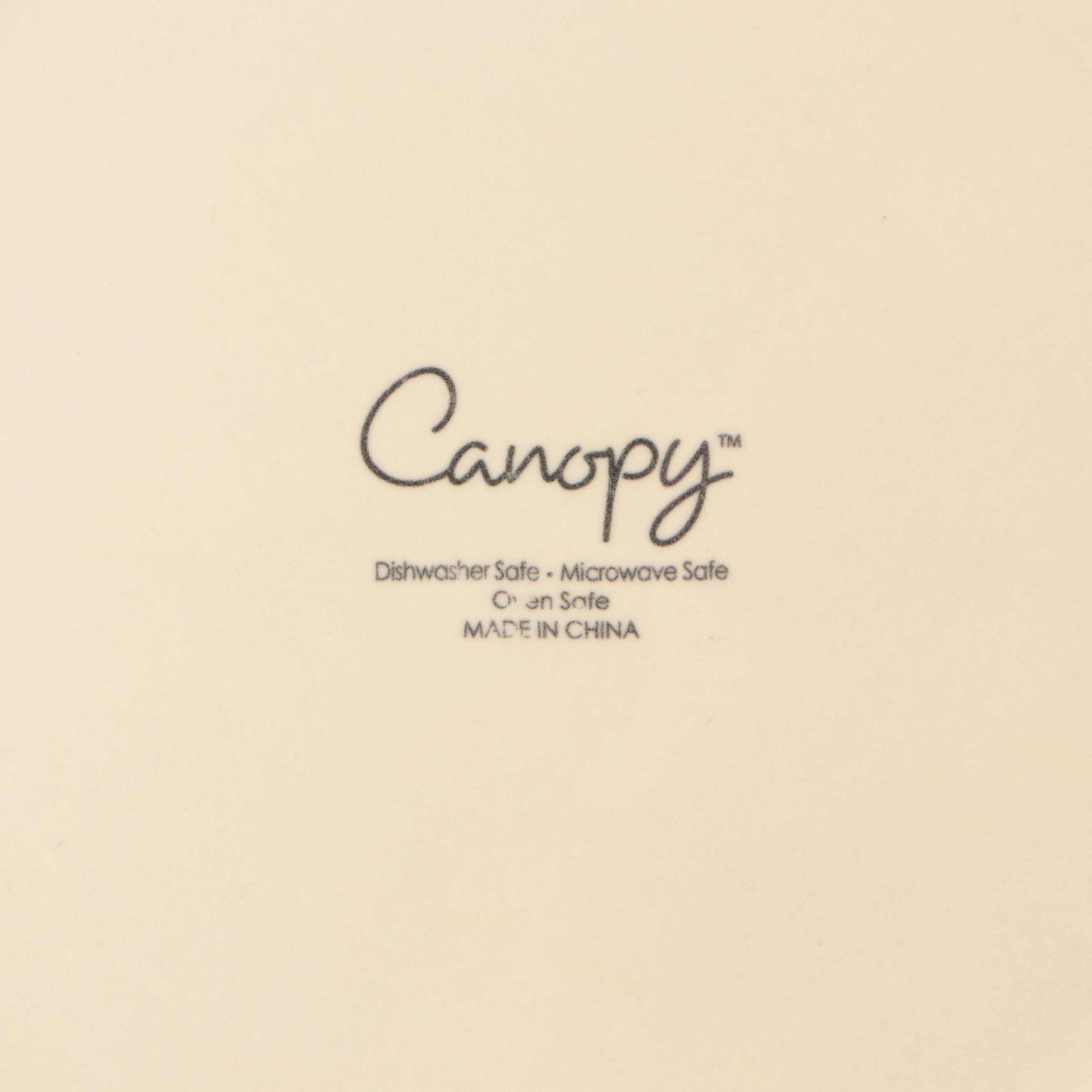 Noritake, Salem, and Other Ceramic Dinnerware with Art Vannes Crystal Ashtray