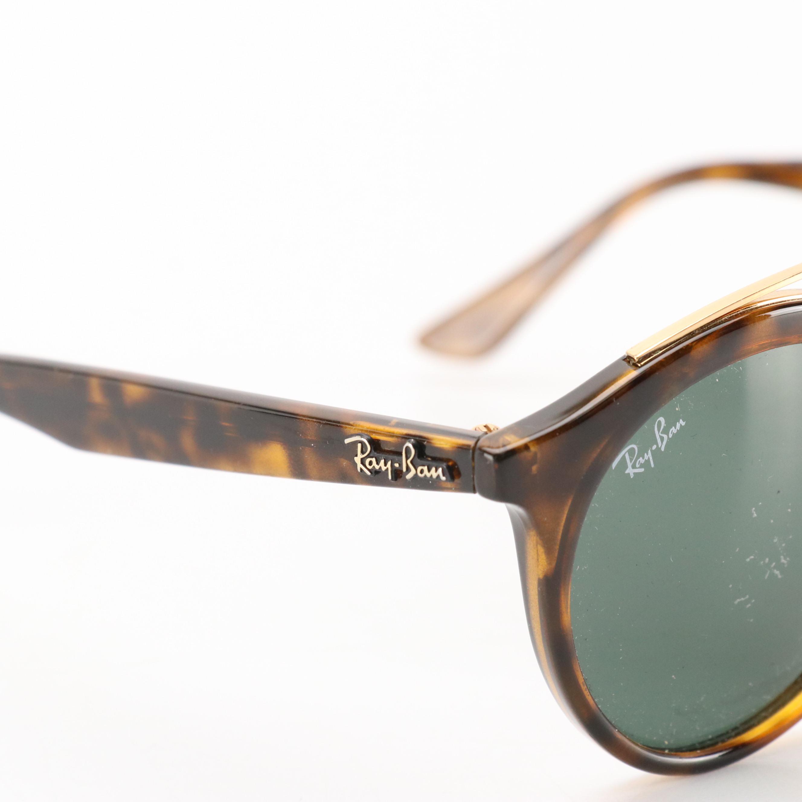 Ray-Ban RB4256 Gatsby I Round Havana Sunglasses