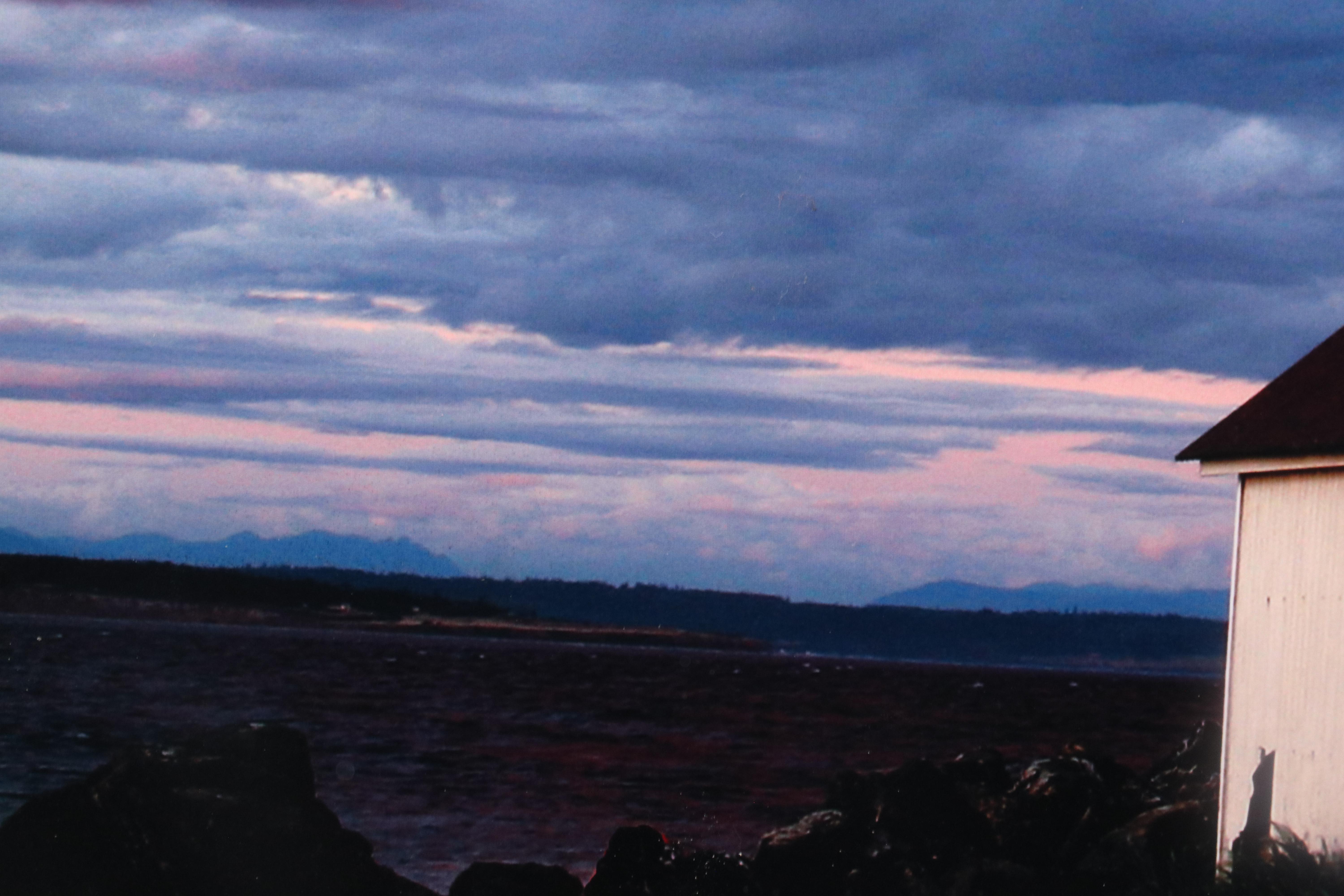 David Schmitt Coastal Landscape Digital Photograph "Fort Worden Light"