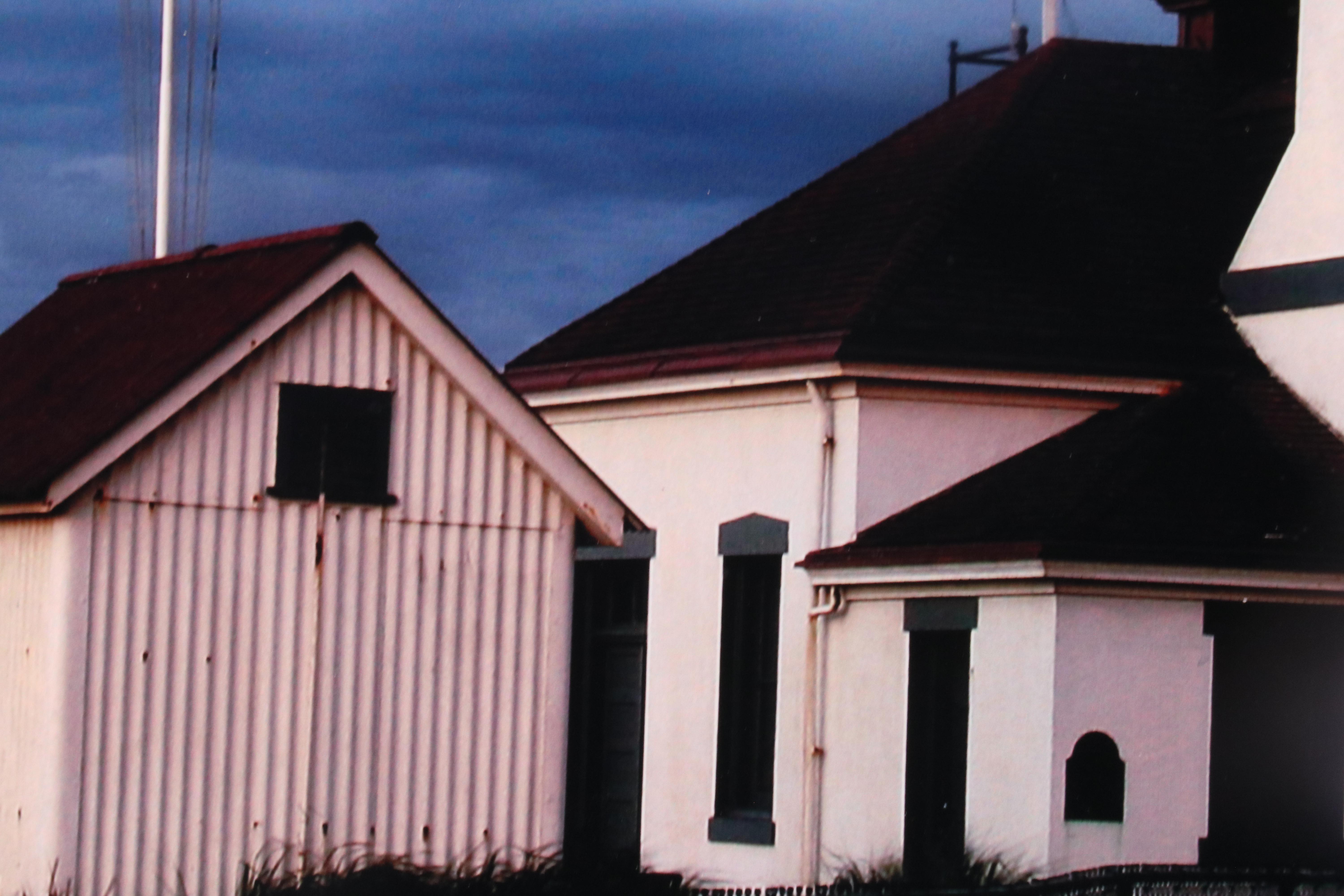 David Schmitt Coastal Landscape Digital Photograph "Fort Worden Light"