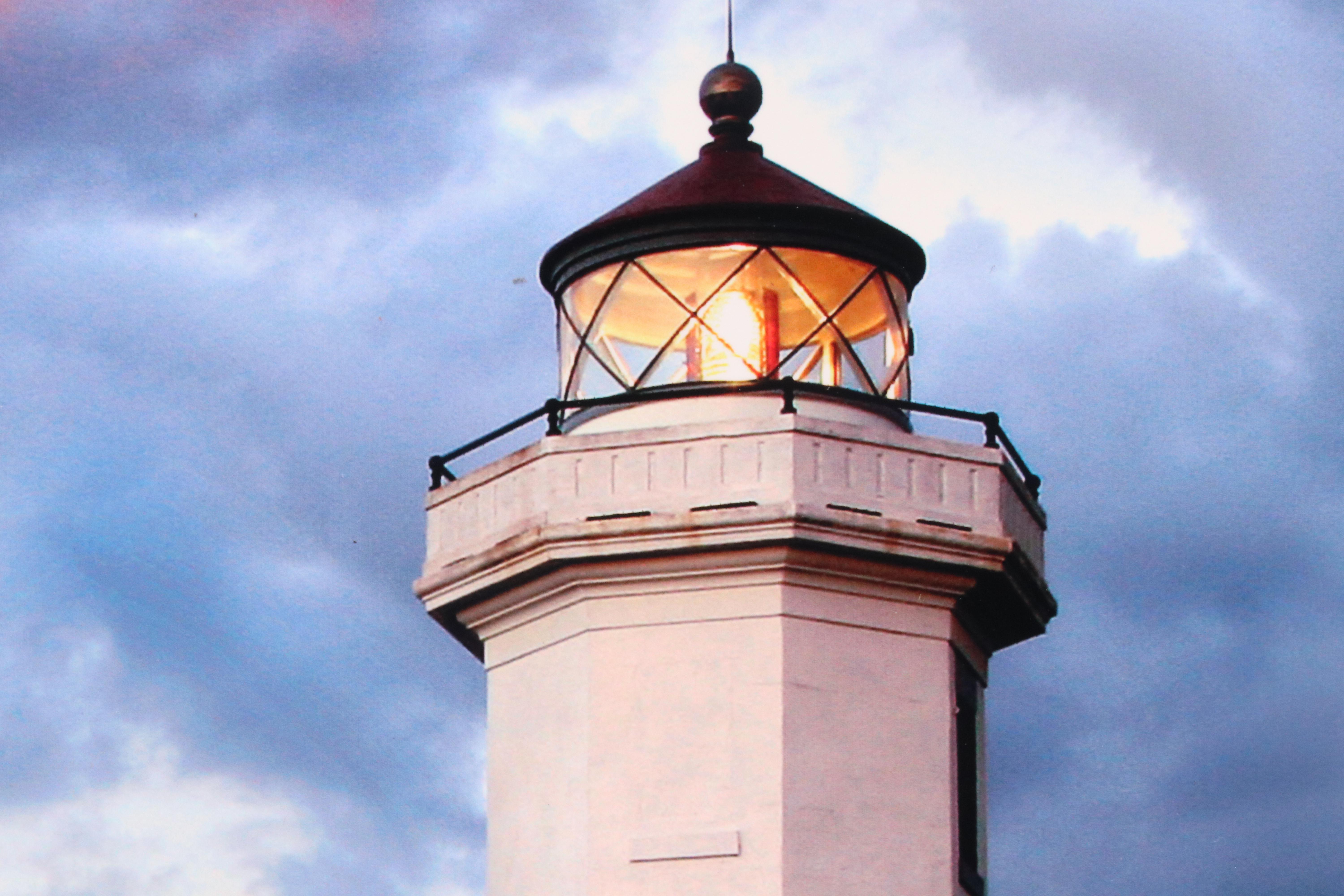 David Schmitt Coastal Landscape Digital Photograph "Fort Worden Light"