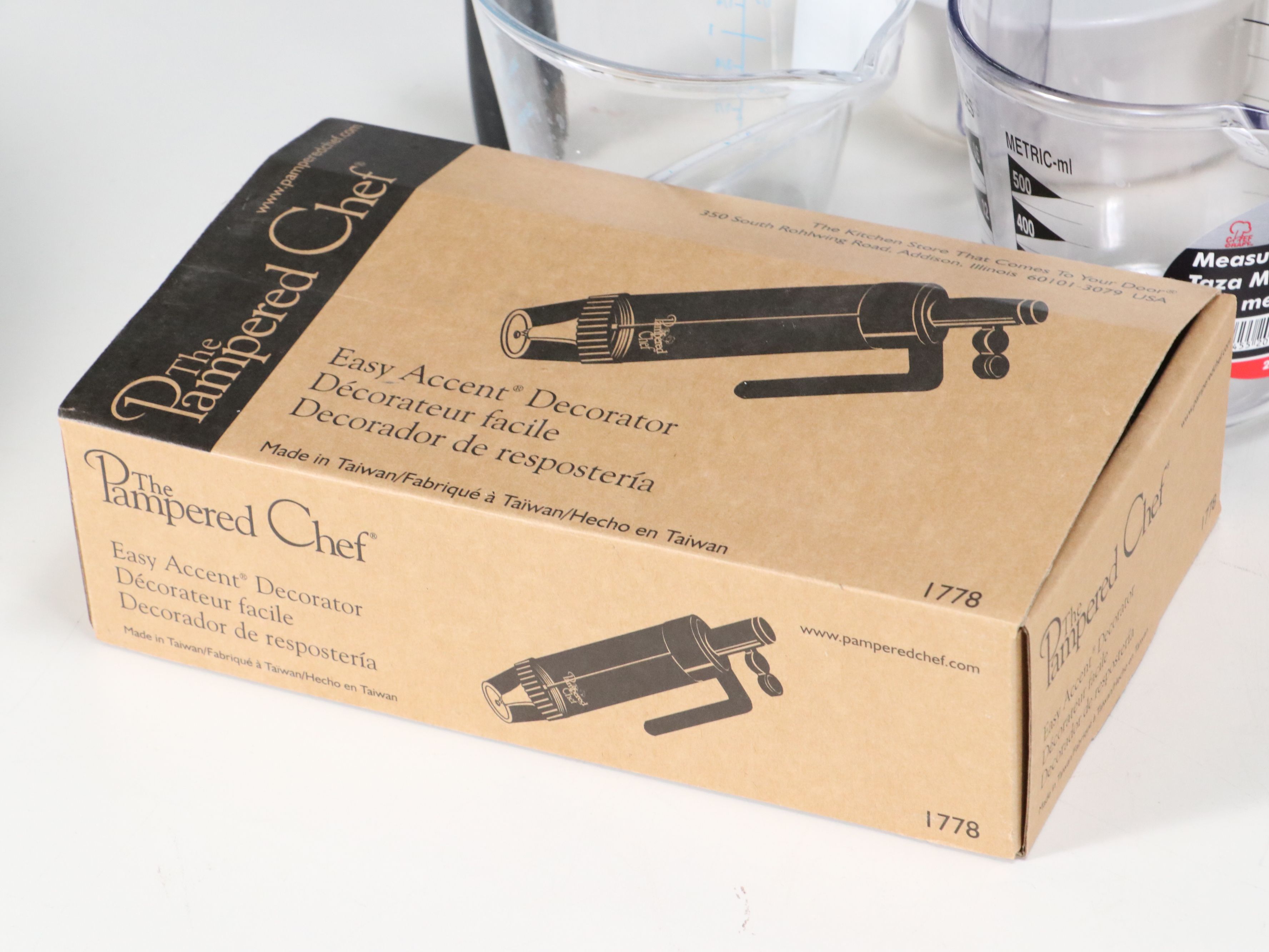 Corning Ware Stoneware Bakeware with Anchor Hocking Measuring Cups and More