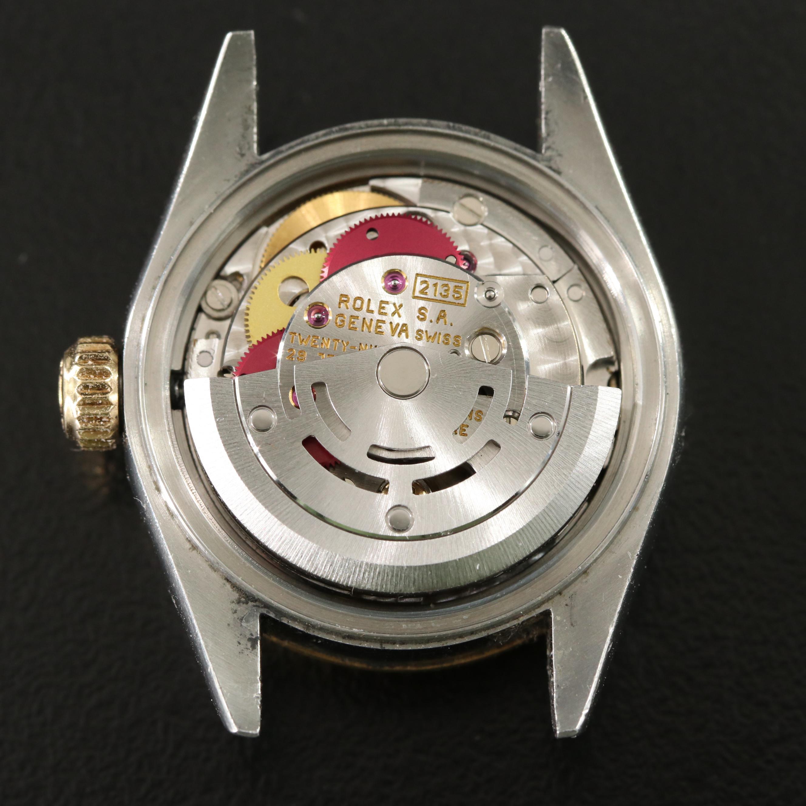 1999 Rolex Custom Diamond Dial Datejust Watch