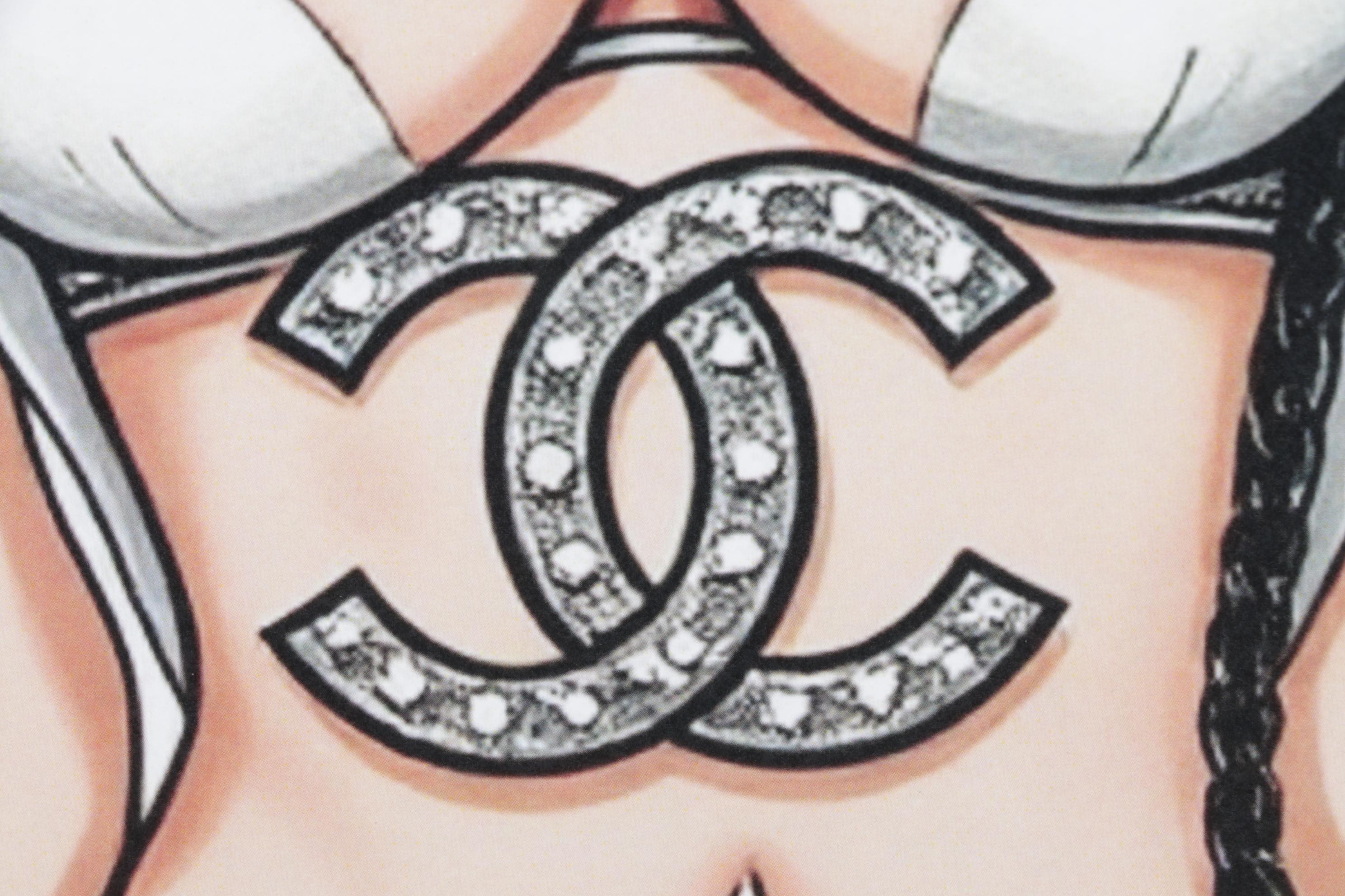 Death NYC Pop Art Graphic Print Homage to Chanel & Van Gogh, 2025