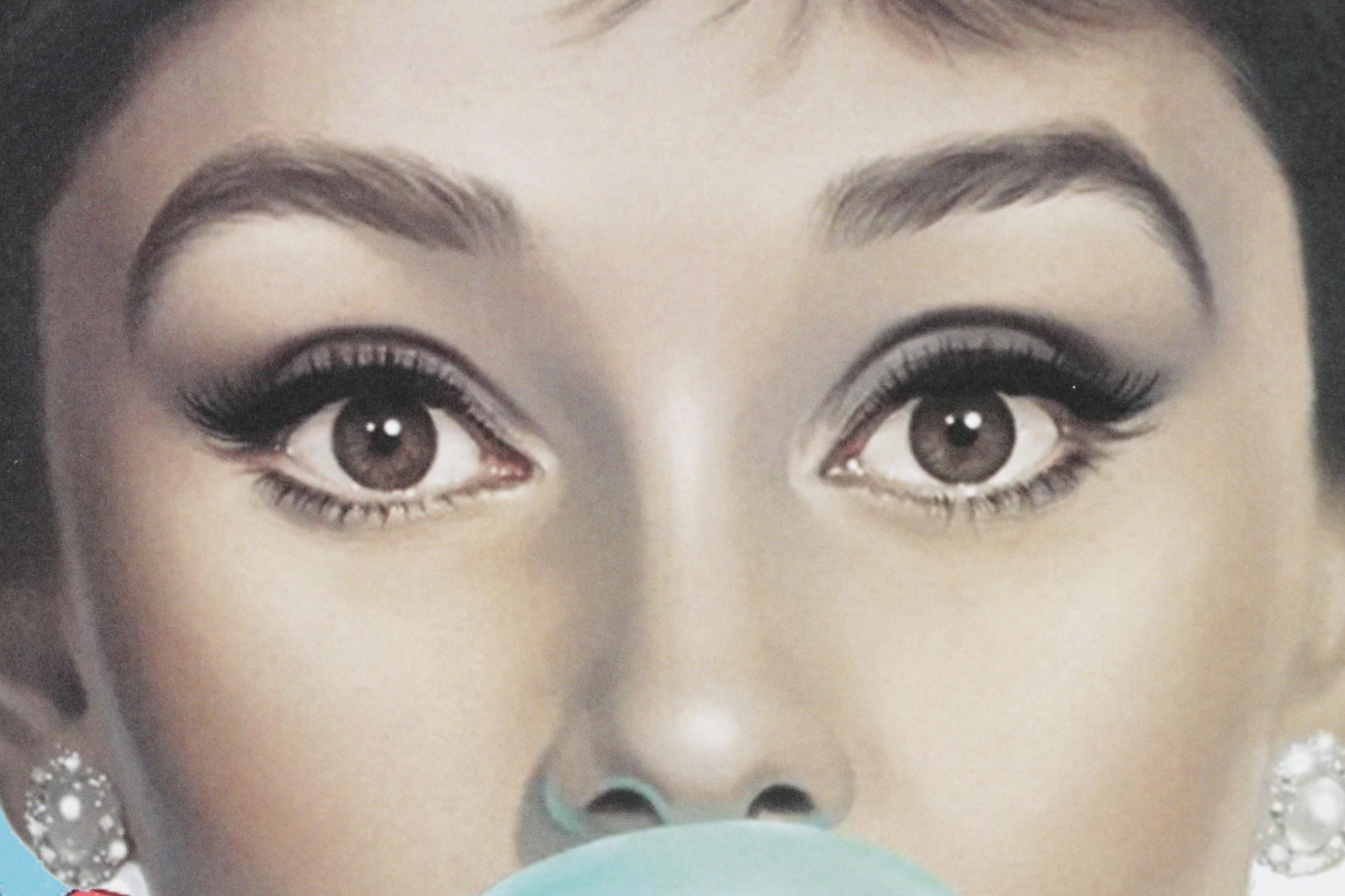 Death NYC Pop Art Graphic Print Homage to Murakami & Audrey Hepburn, 2025