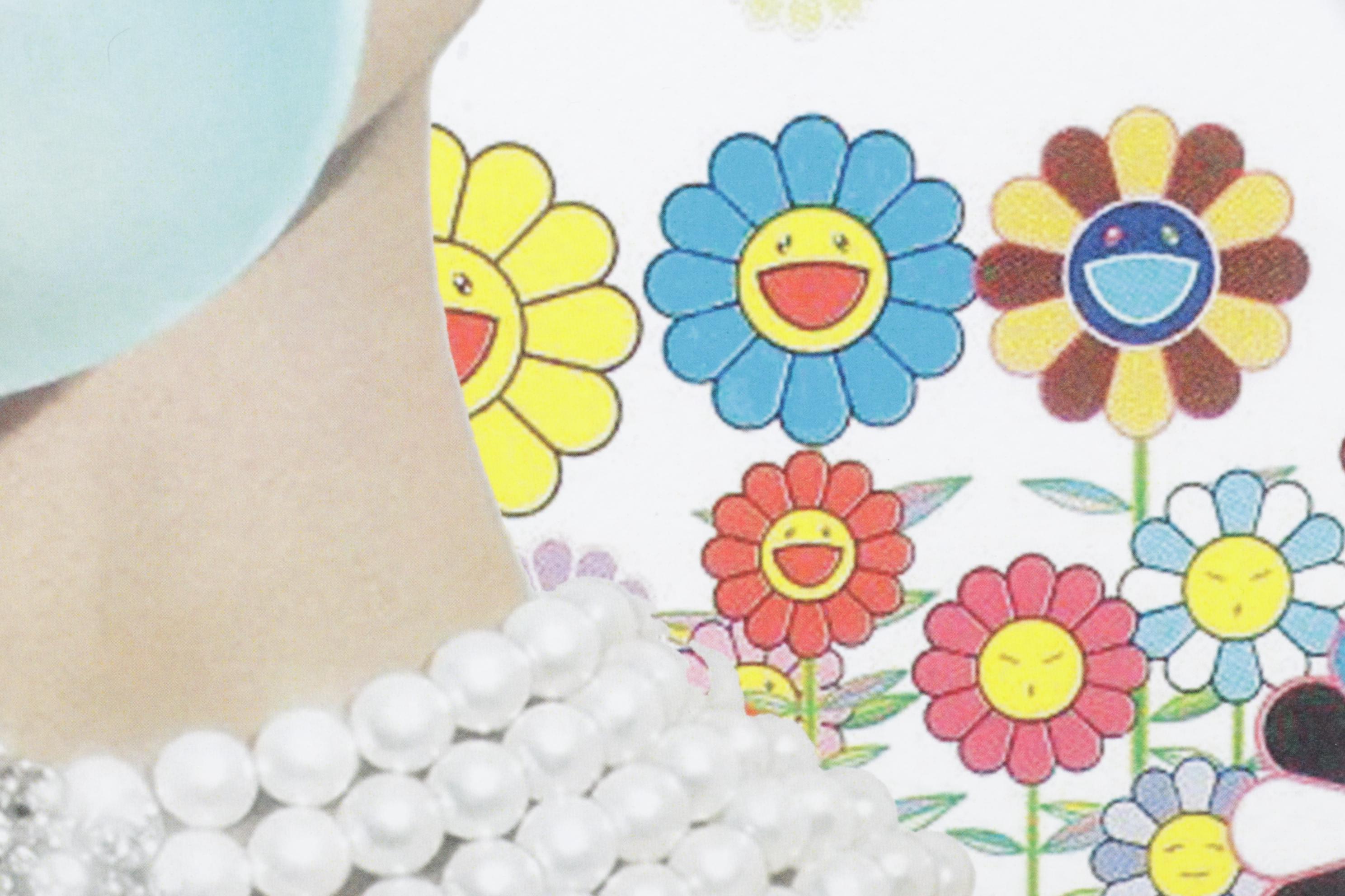 Death NYC Pop Art Graphic Print Homage to Murakami & Audrey Hepburn, 2025