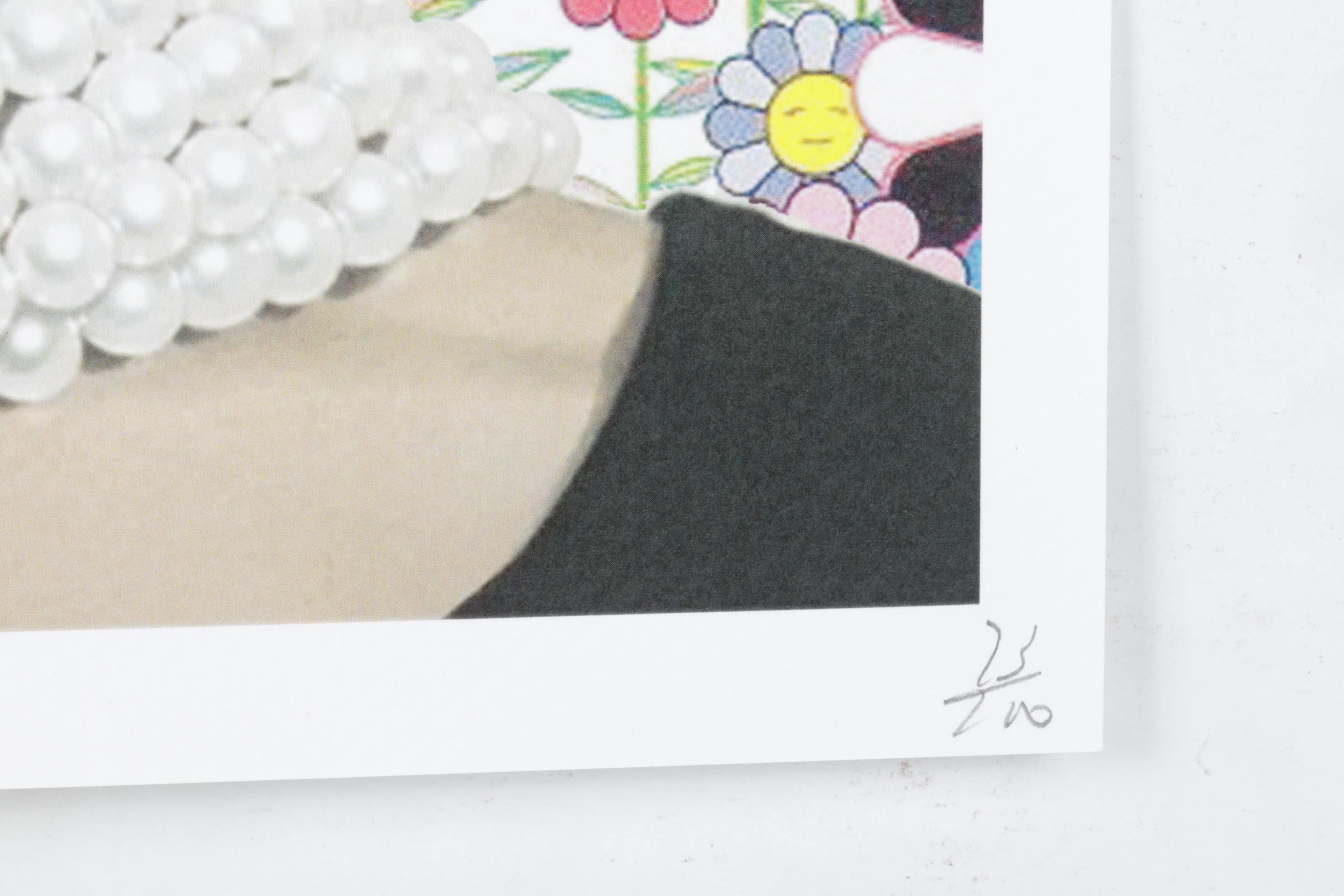 Death NYC Pop Art Graphic Print Homage to Murakami & Audrey Hepburn, 2025