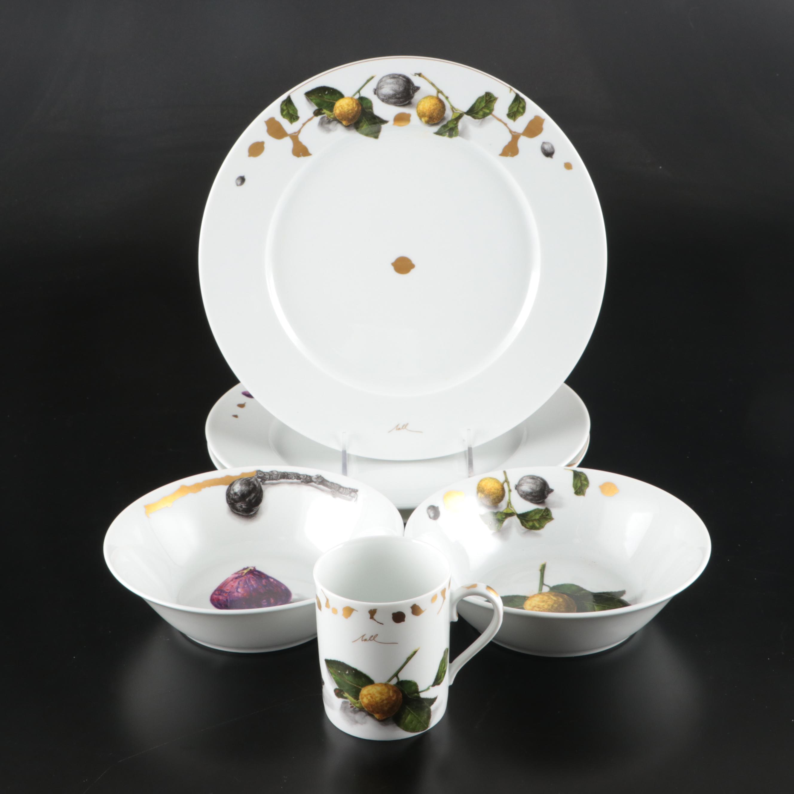C. H. Field Haviland "Citron" and Other Porcelain Tableware