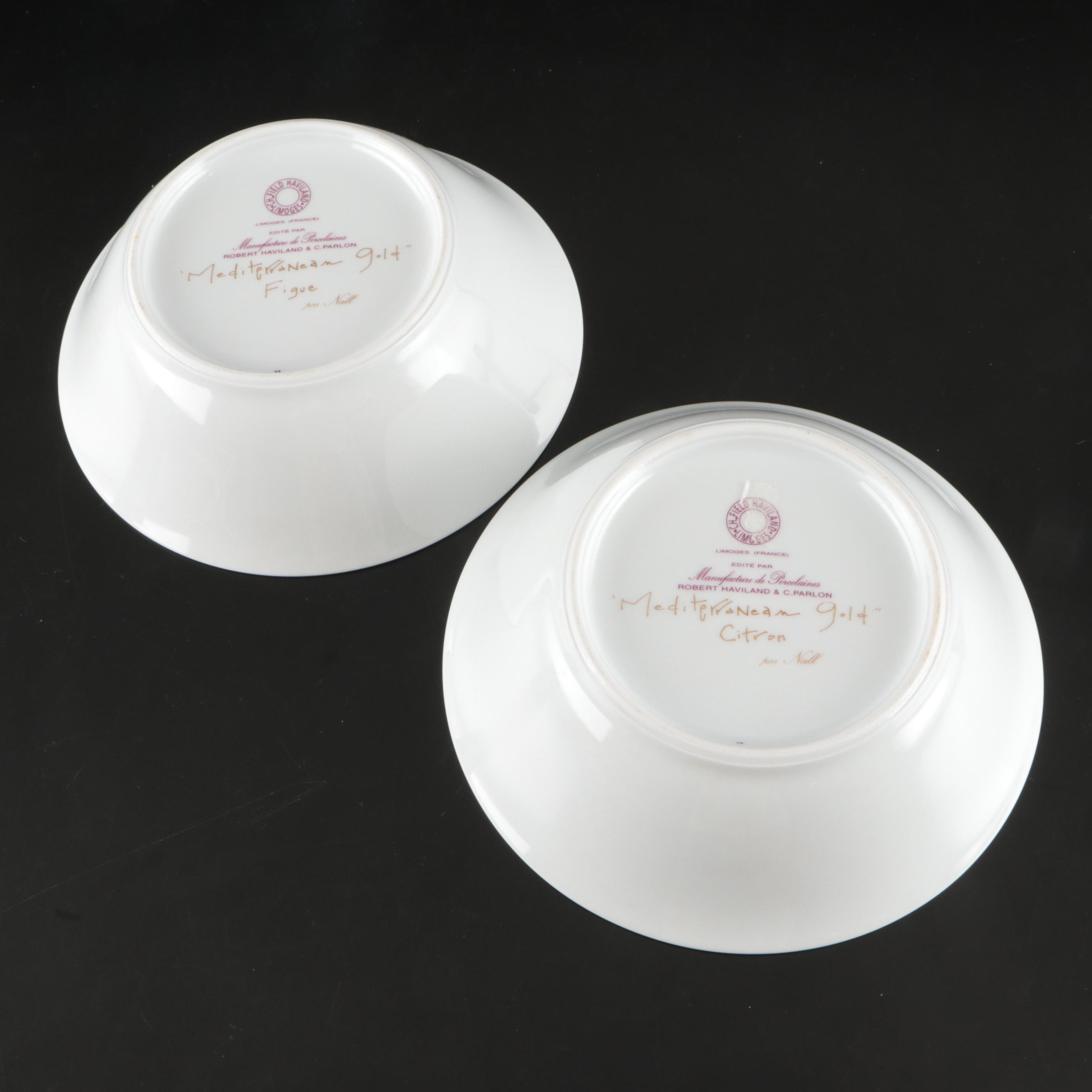 C. H. Field Haviland "Citron" and Other Porcelain Tableware